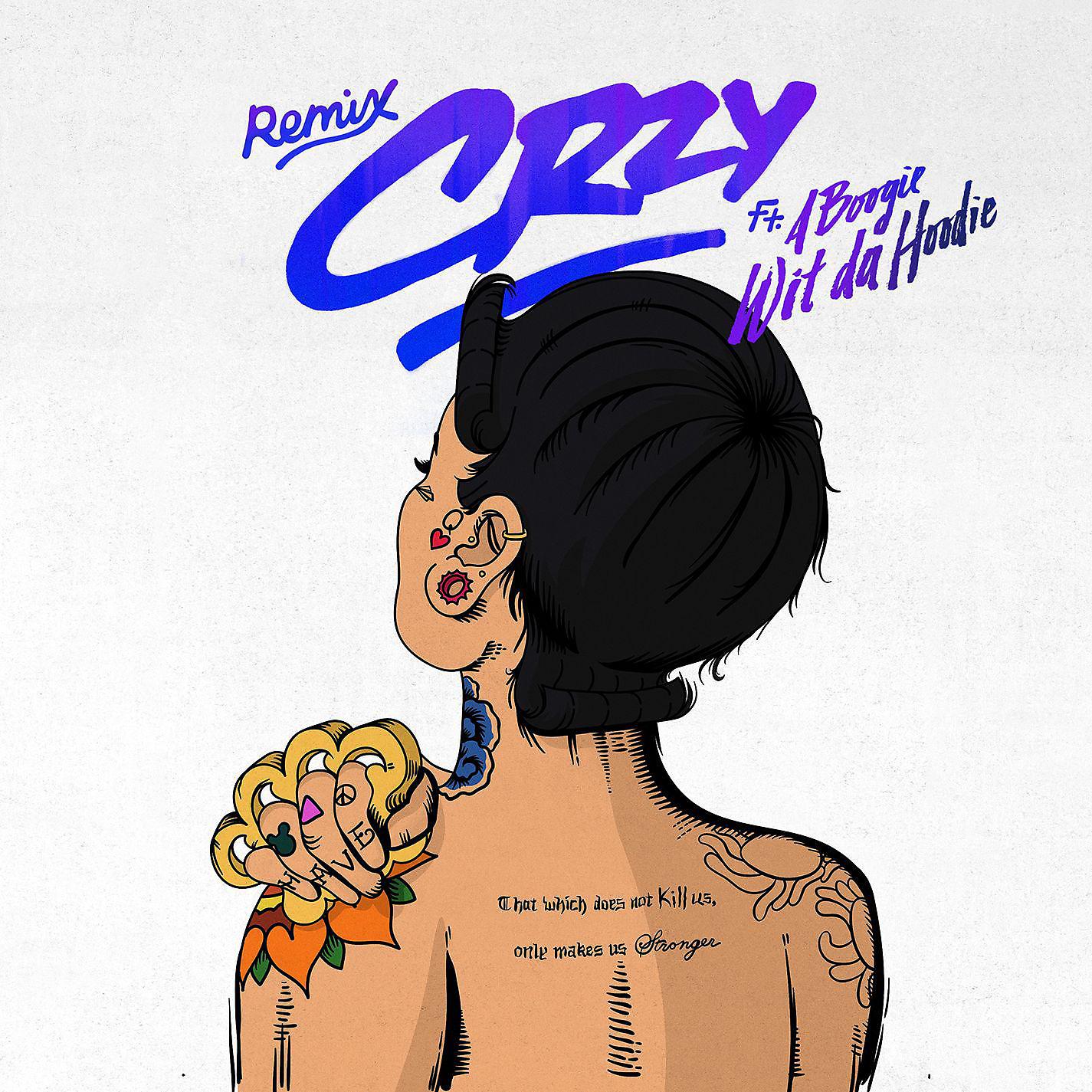 Постер альбома CRZY (feat. A Boogie Wit Da Hoodie) [Remix]