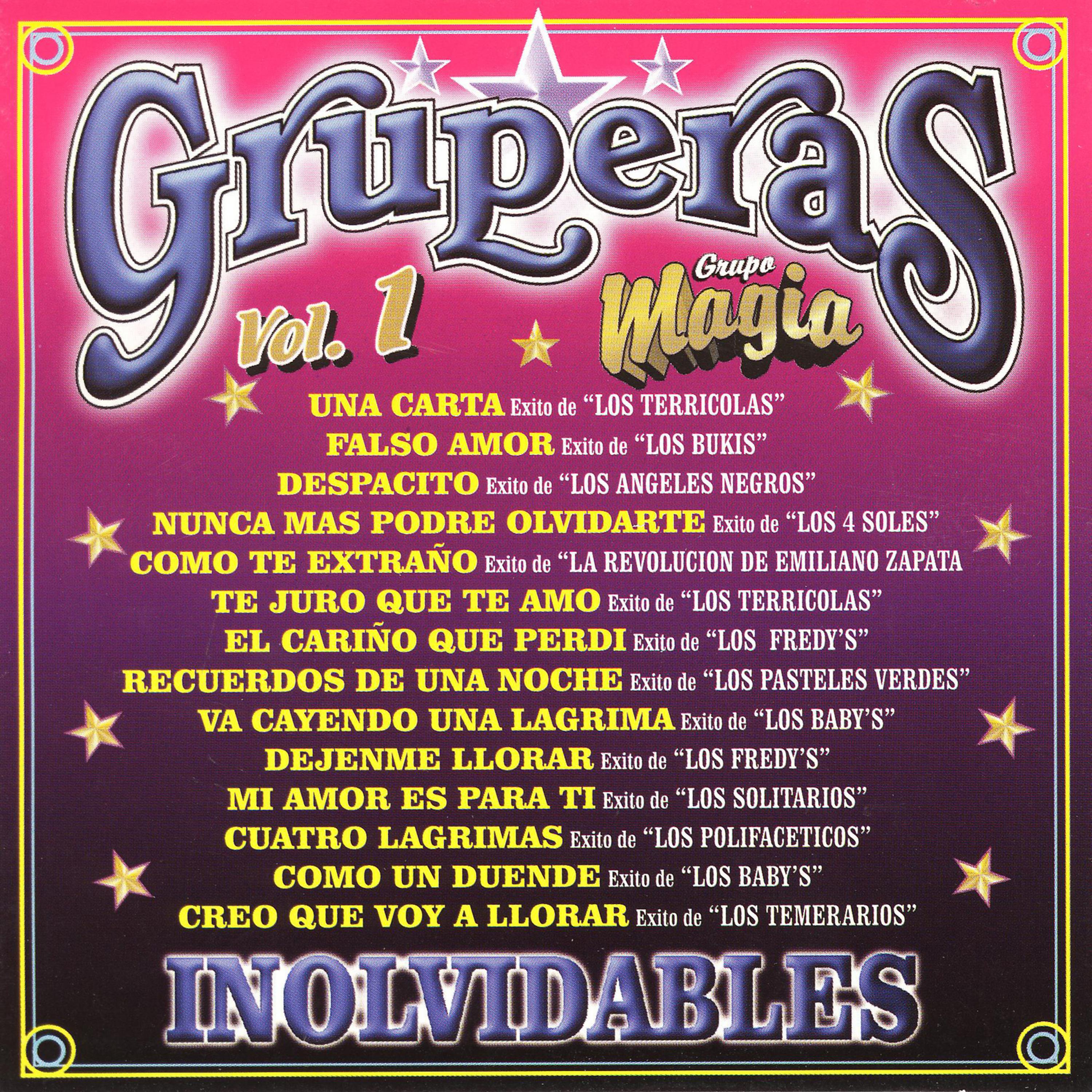 Постер альбома Gruperas Inolvidables, Vol. 1 - Grupo Magia