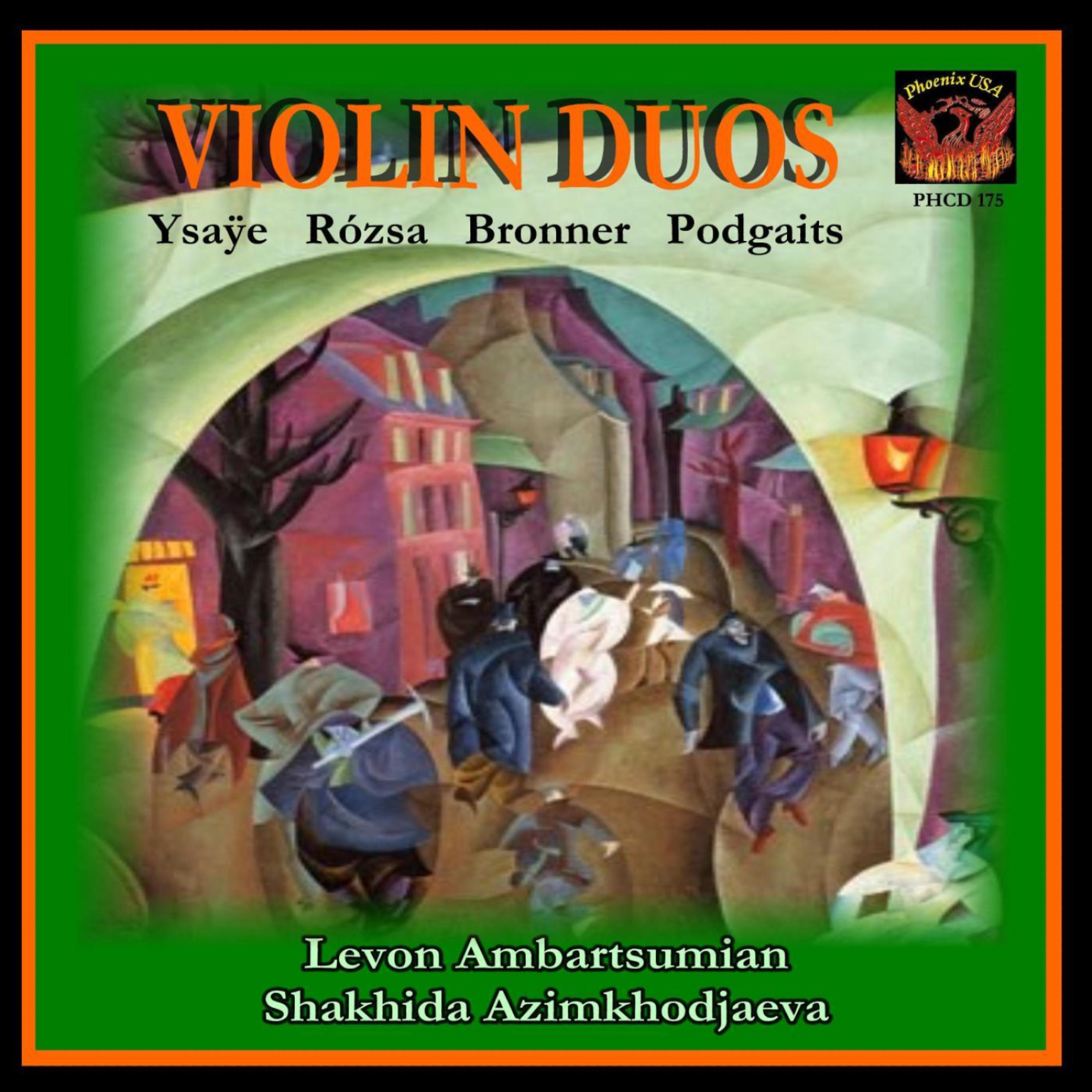 Постер альбома Violin Duos