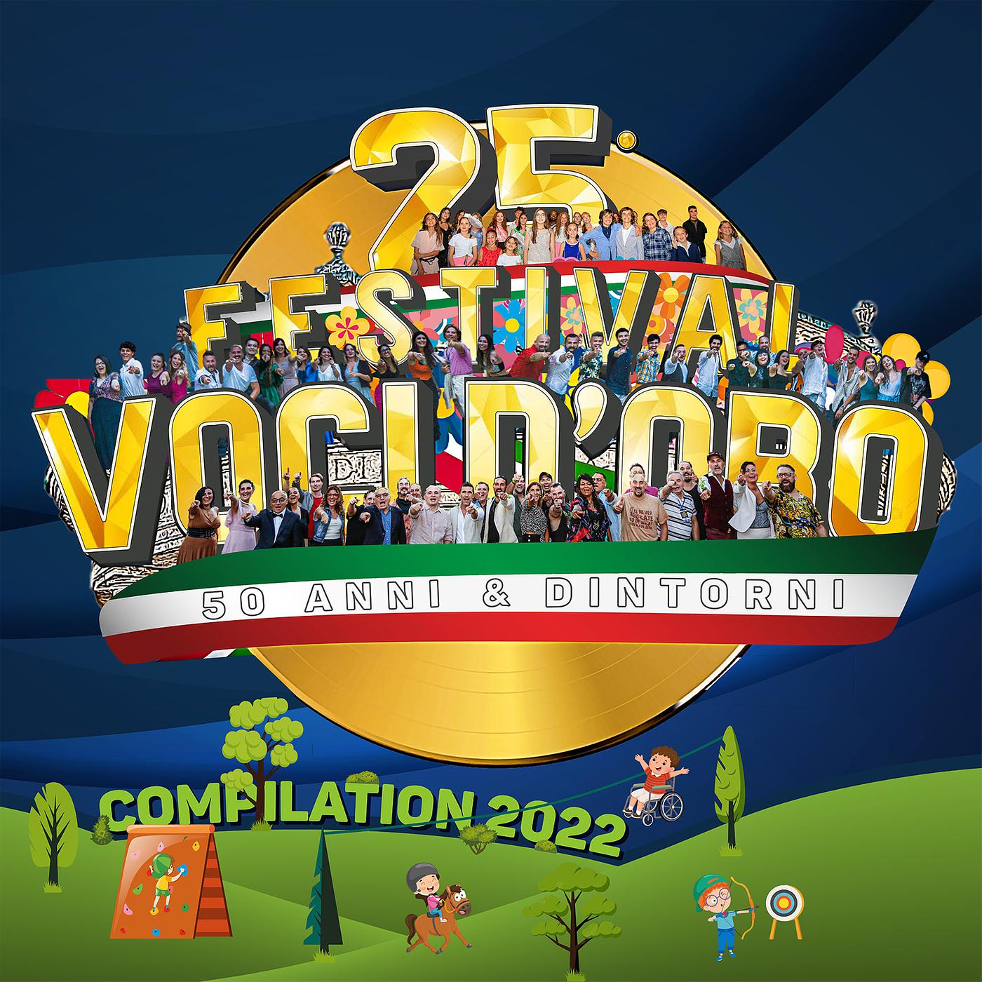 Постер альбома 25° Festival Voci d'Oro 50 Anni & Dintorni (Compilation 2022)
