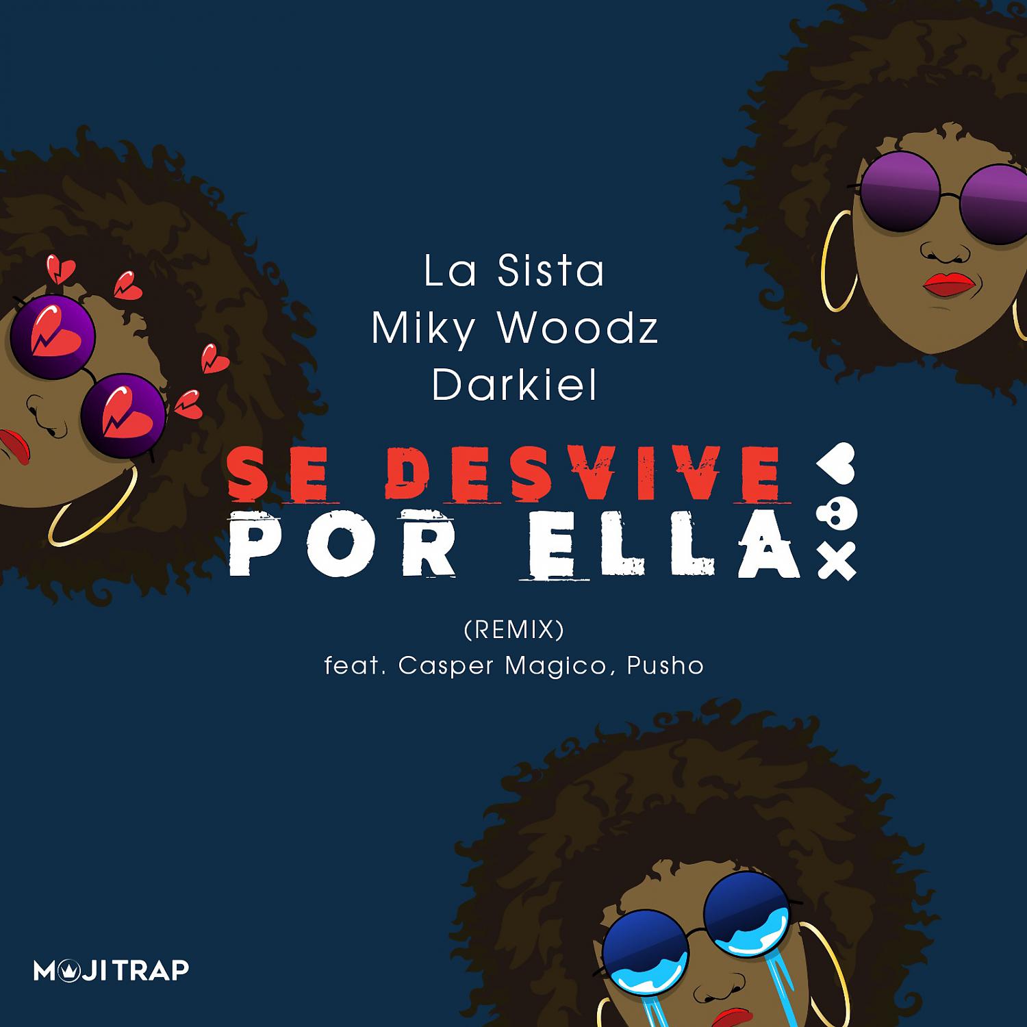 Постер альбома Se Desvive Por Ella (feat. Pusho & Casper Magico) [Remix]