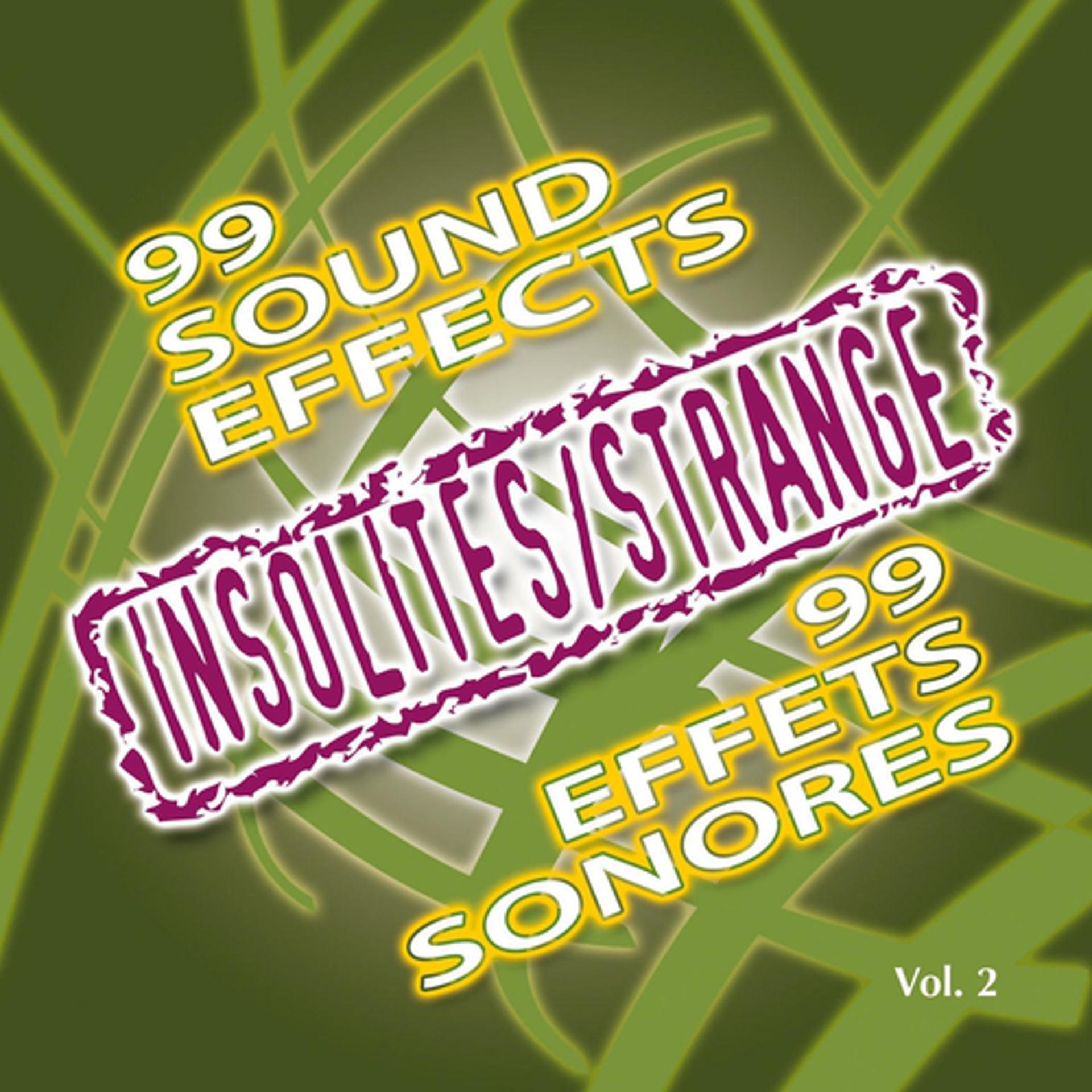 Постер альбома 99 effets sonores insolites, vol. 2