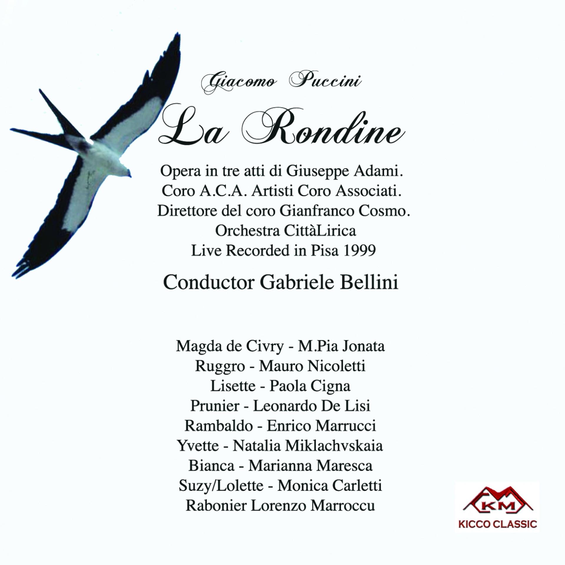Постер альбома La rondine