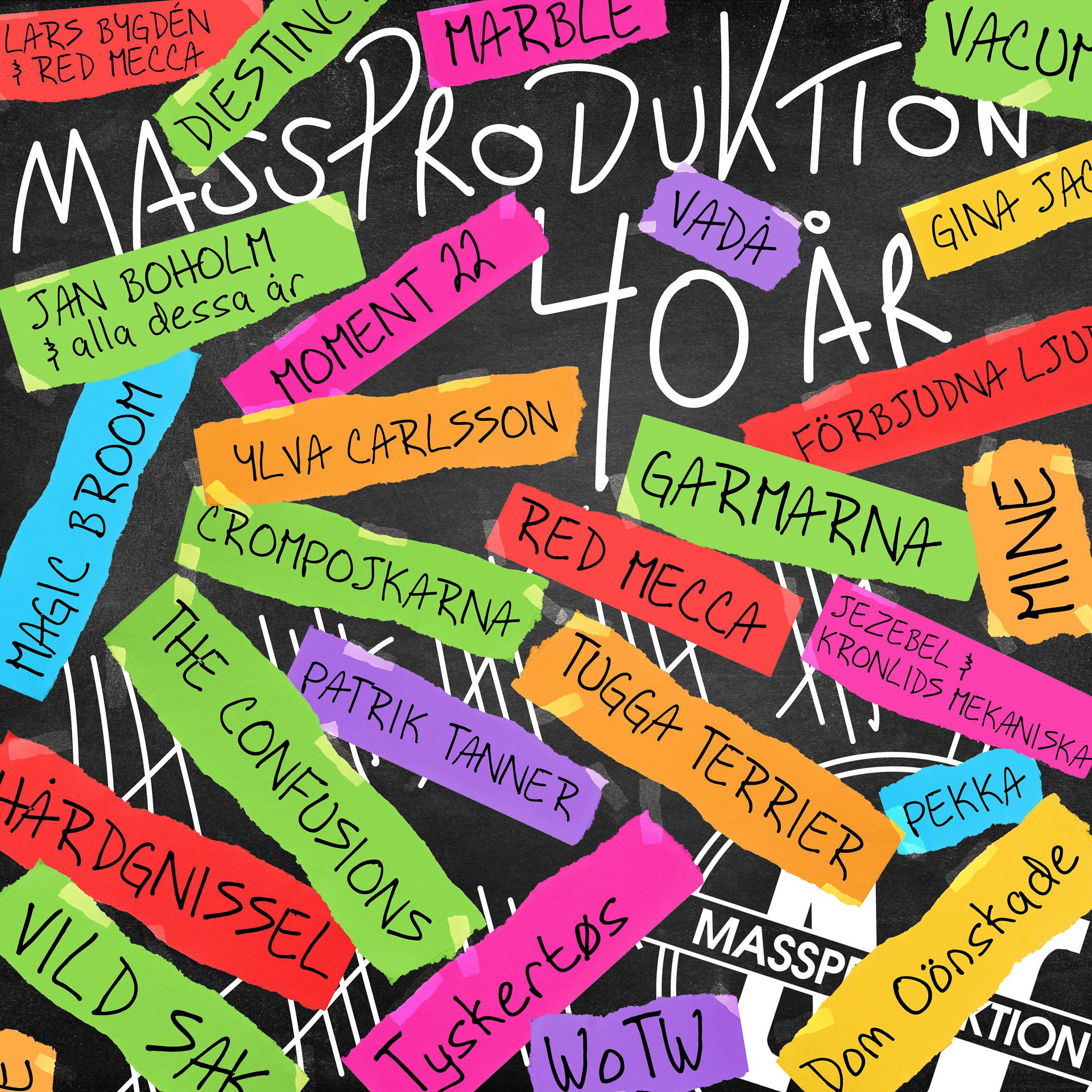 Постер альбома Massproduktion 40 År