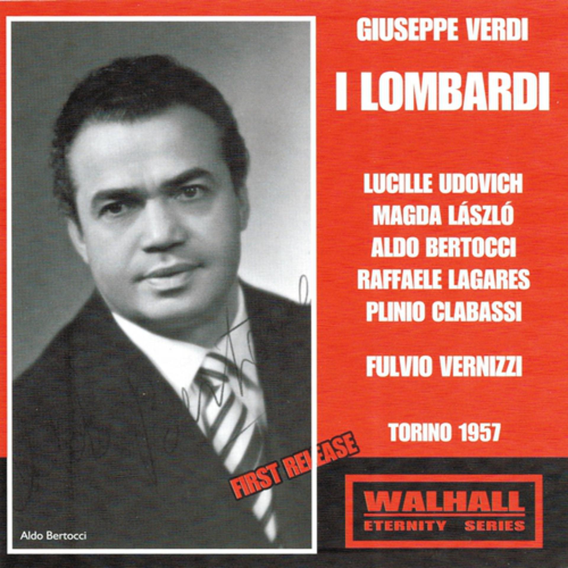 Постер альбома Giuseppe Verdi : I Lombardi