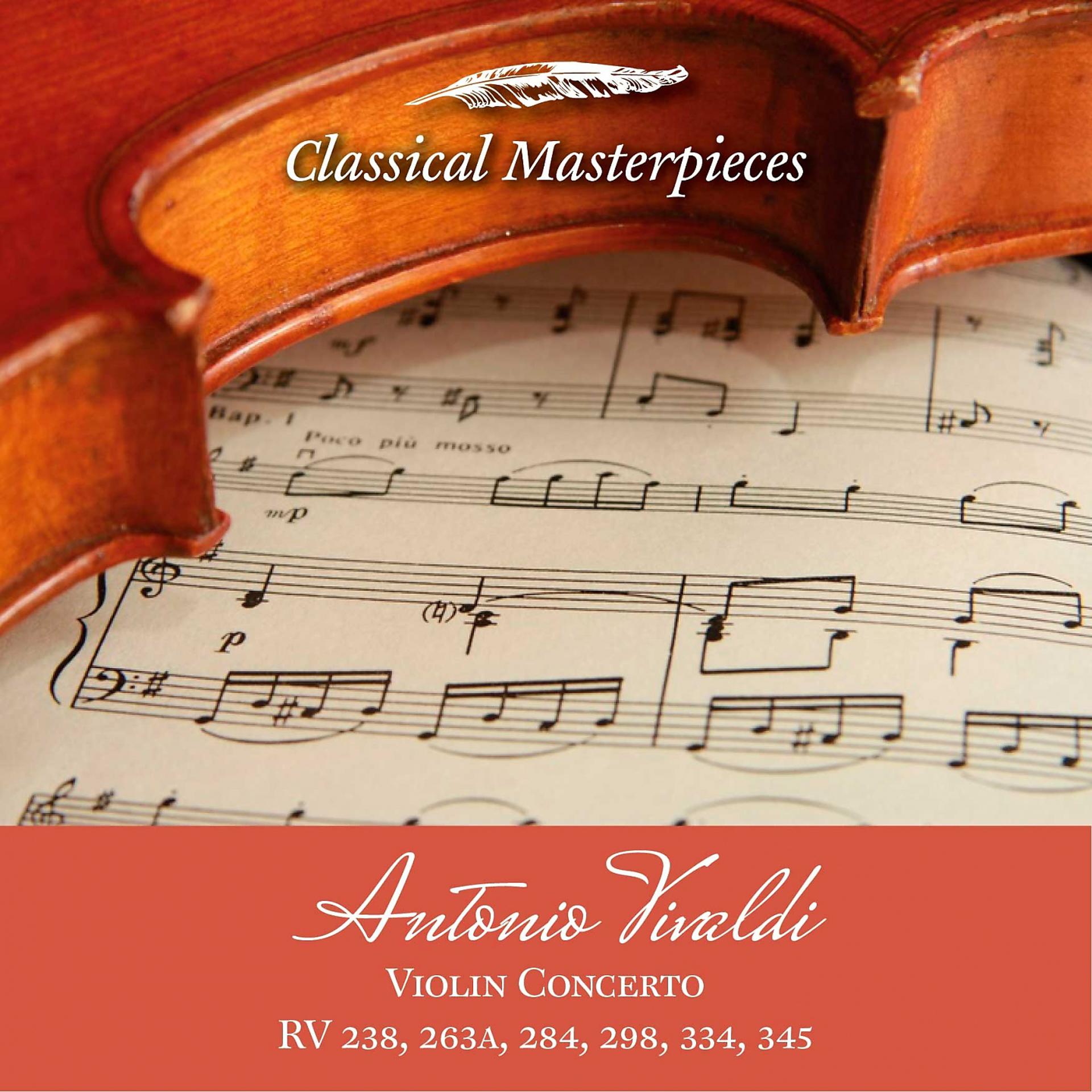 Постер альбома Antonio Vivaldi: Violin Concerto RV238,263a,284,298,334,345