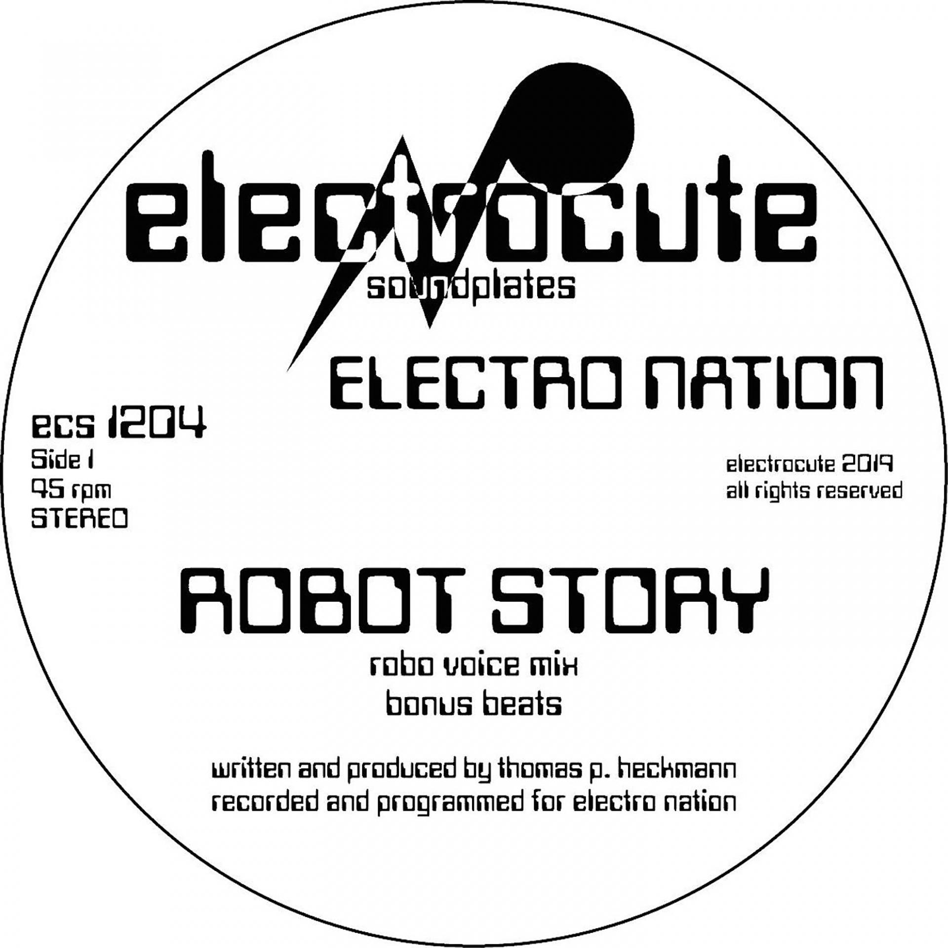 Постер альбома Ecs1204 Electro Nation - Robot Story