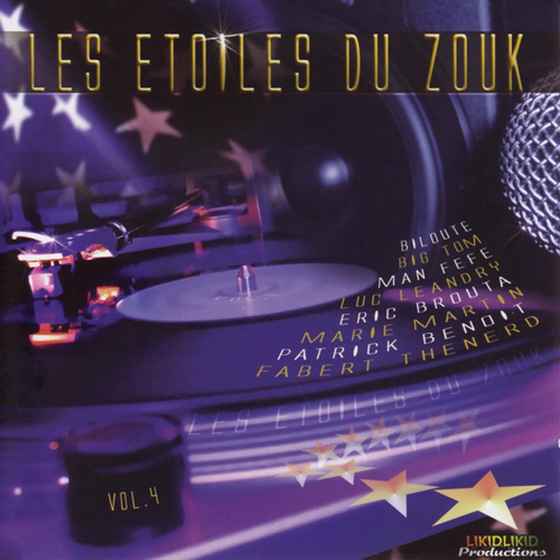 Постер альбома Les étoiles du zouk, vol. 4