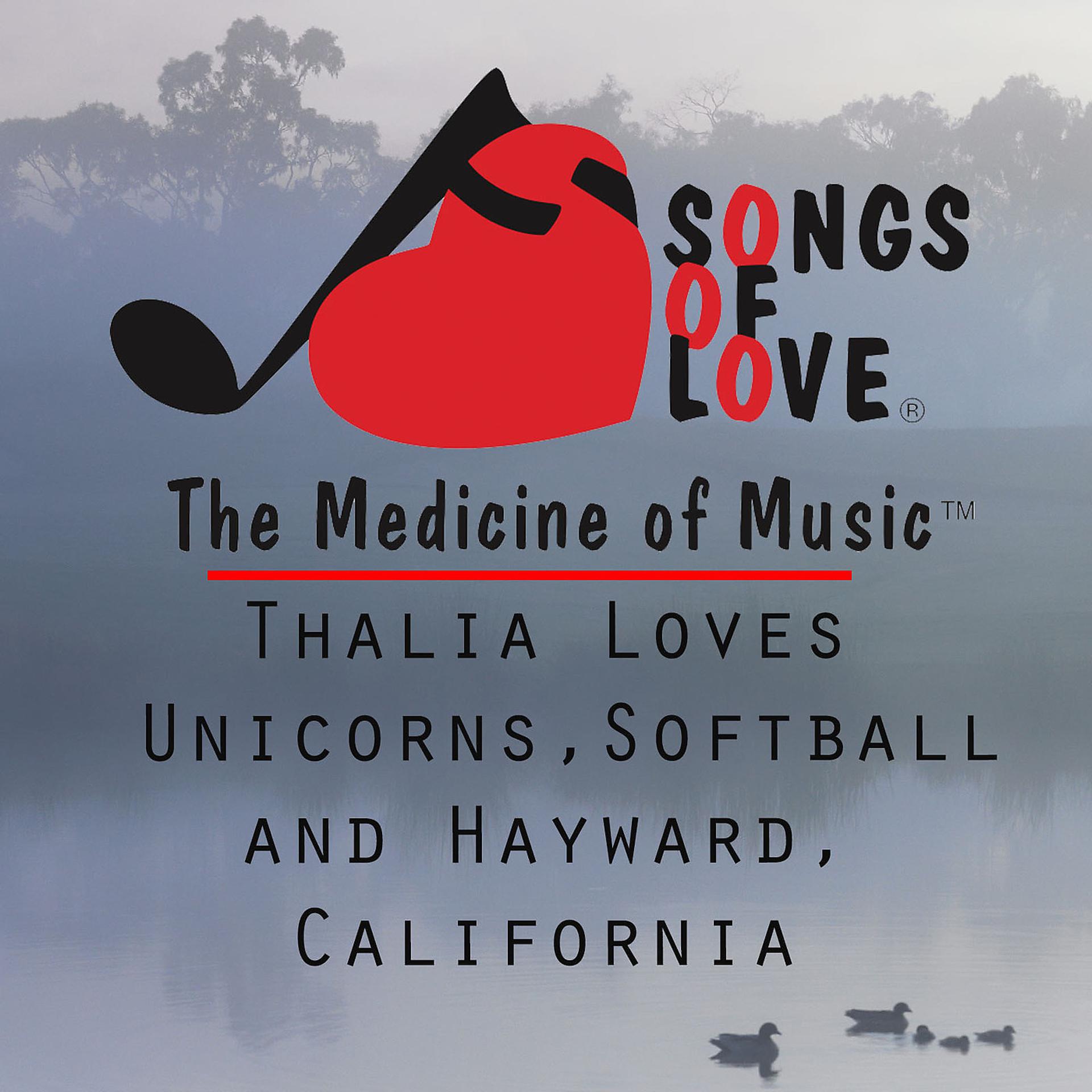 Постер альбома Thalia Loves Unicorns,Softball and Hayward, California