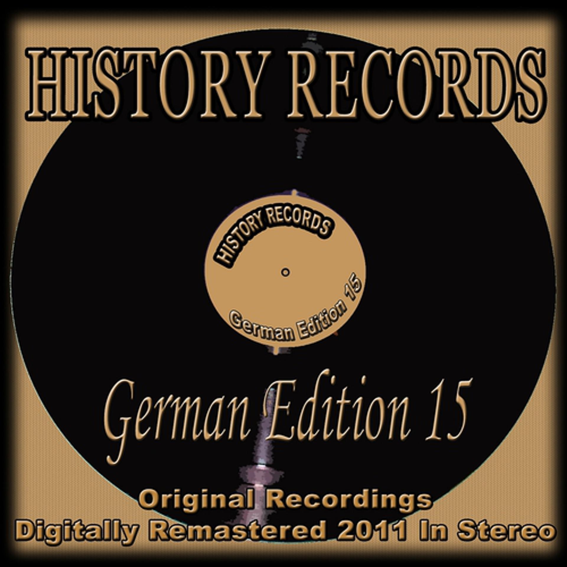 Постер альбома History Records - German Edition 15 (Remastered)