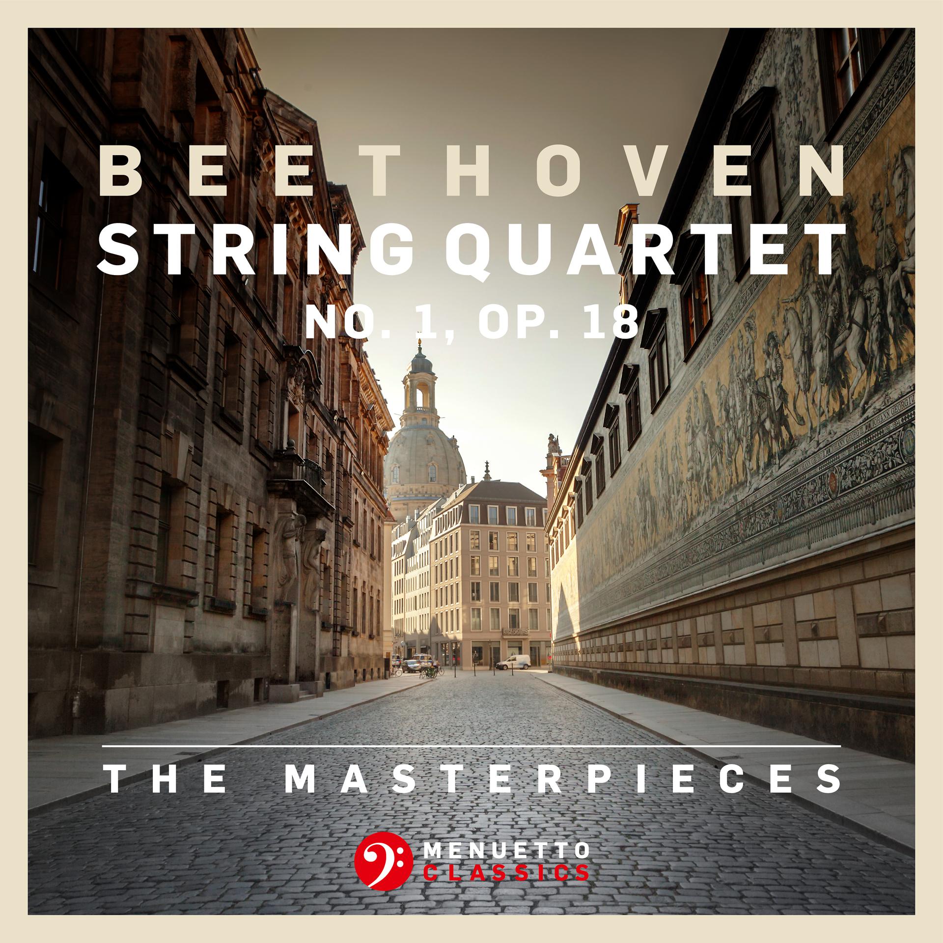 Постер альбома The Masterpieces, Beethoven: String Quartet No. 1 in F Major, Op. 18