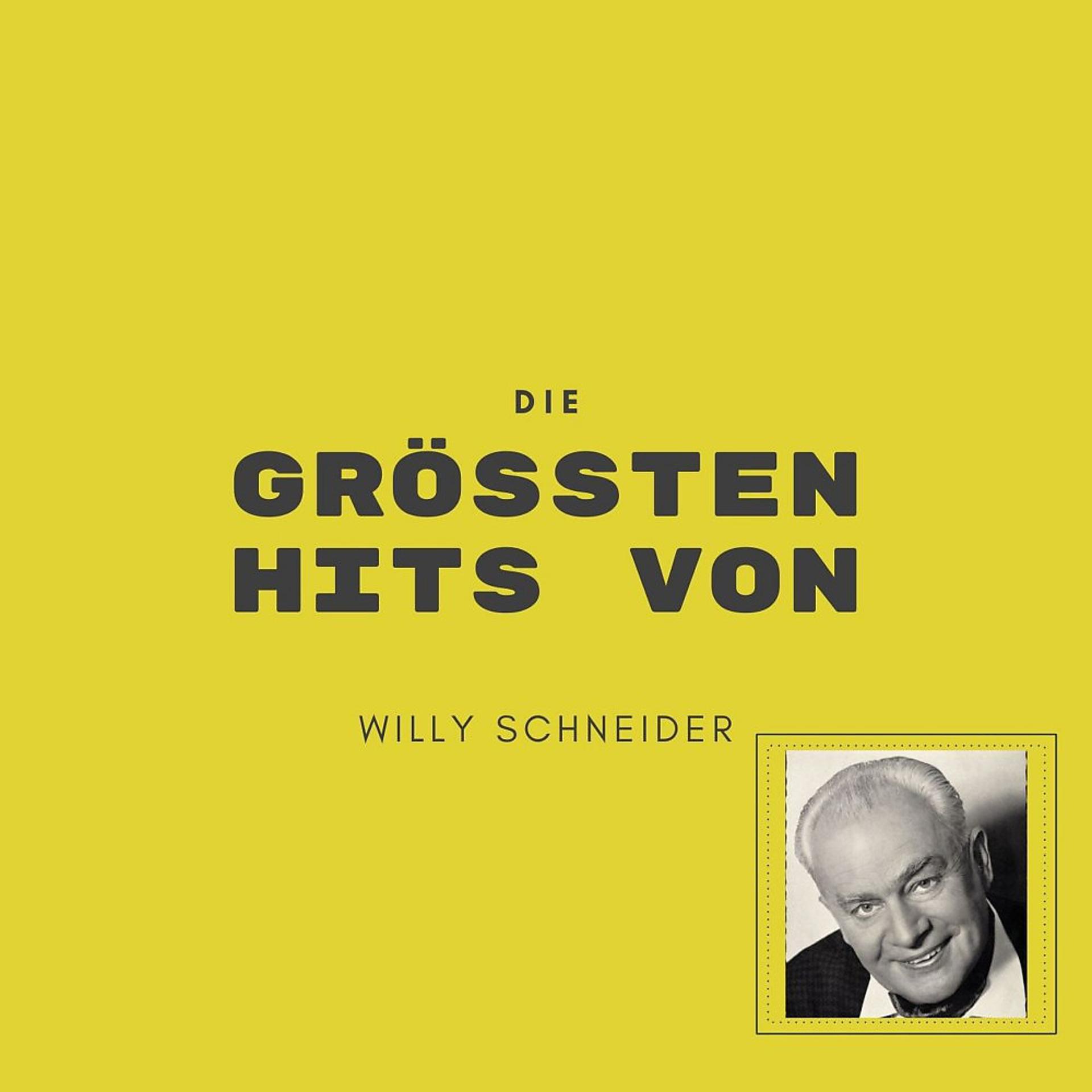 Постер альбома Die größten Hits von Willy Schneider