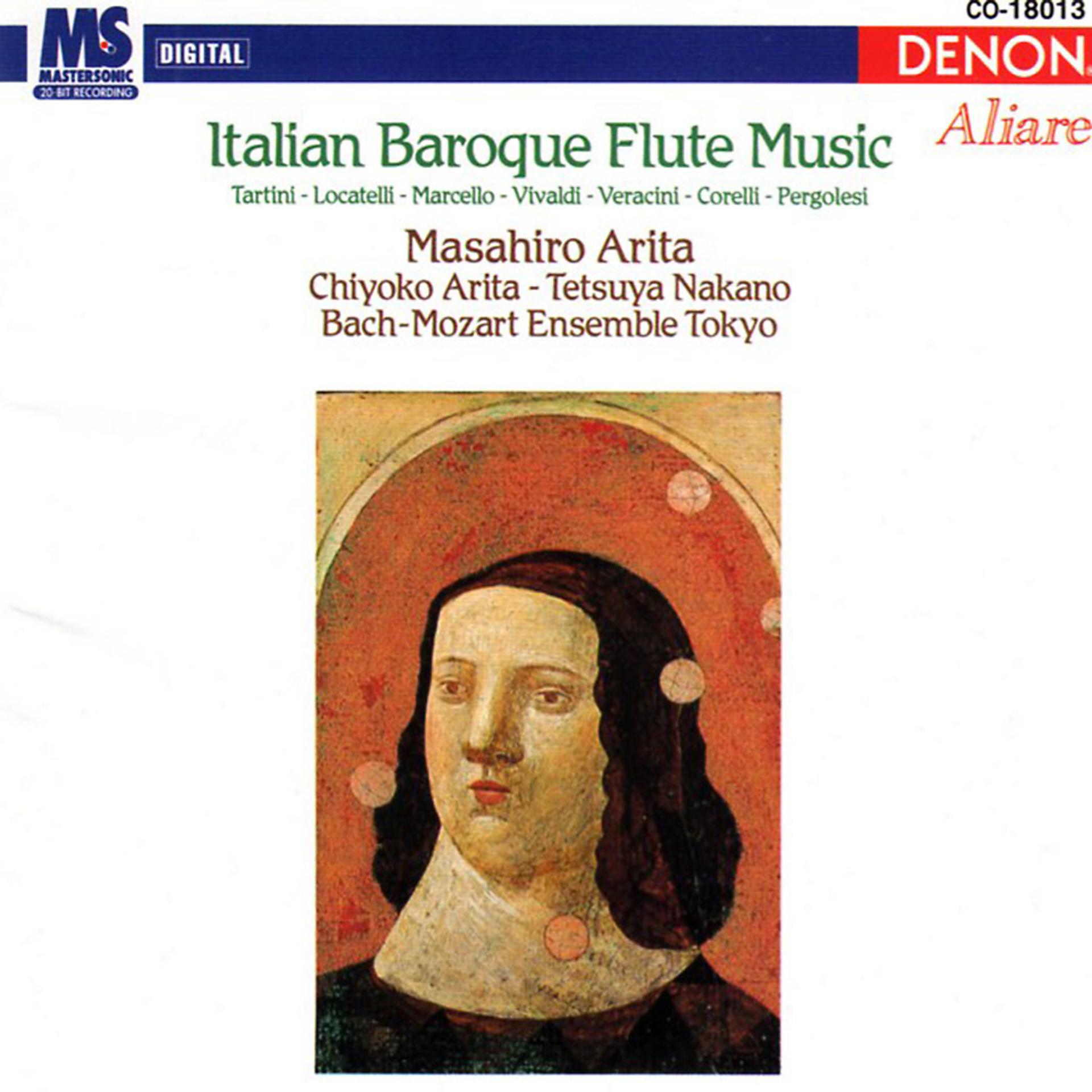 Постер альбома Italian Baroque Flute Music