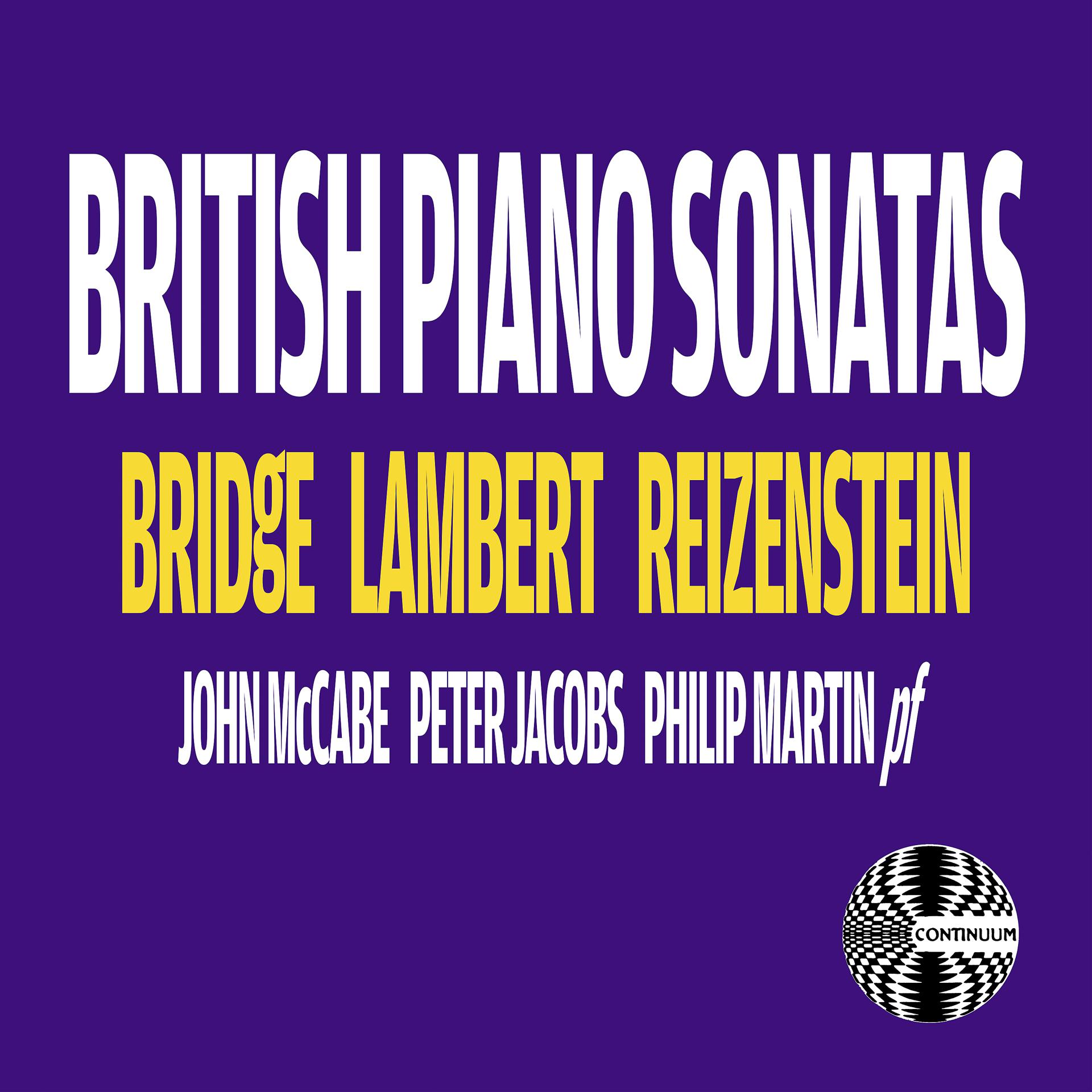 Постер альбома British Piano Sonatas