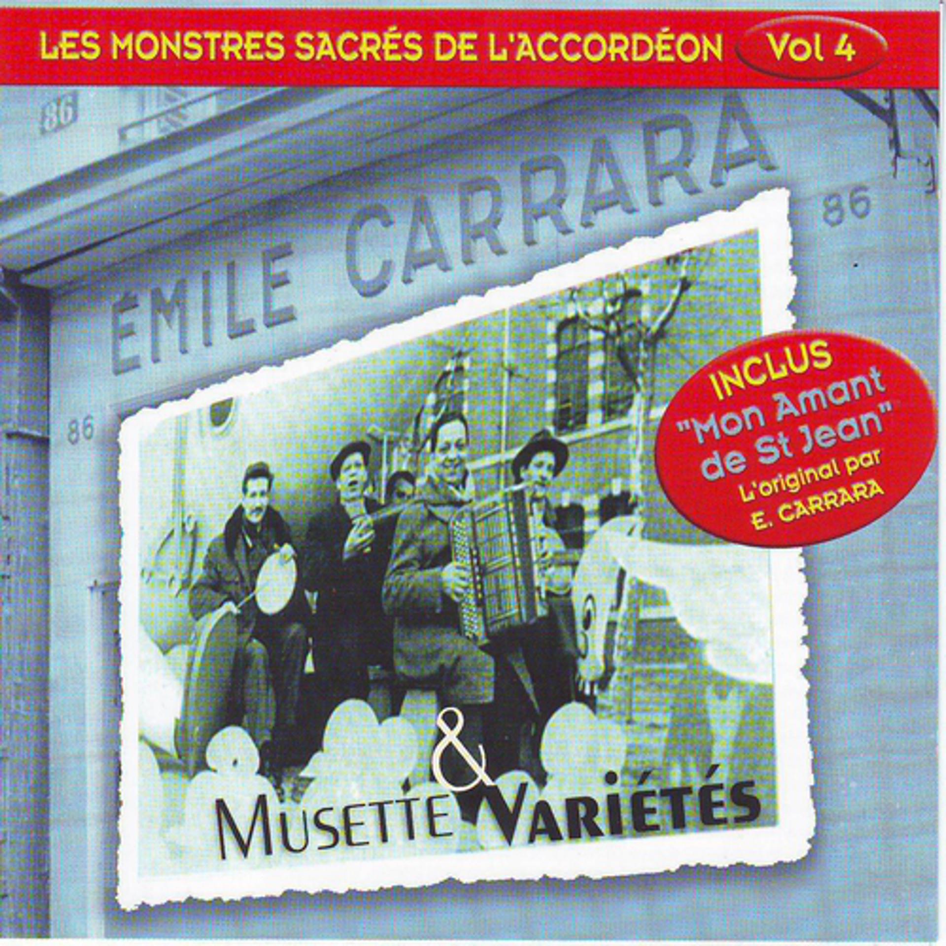 Постер альбома Musette et variété : les monstres sacrés de l'accordéon, vol.4