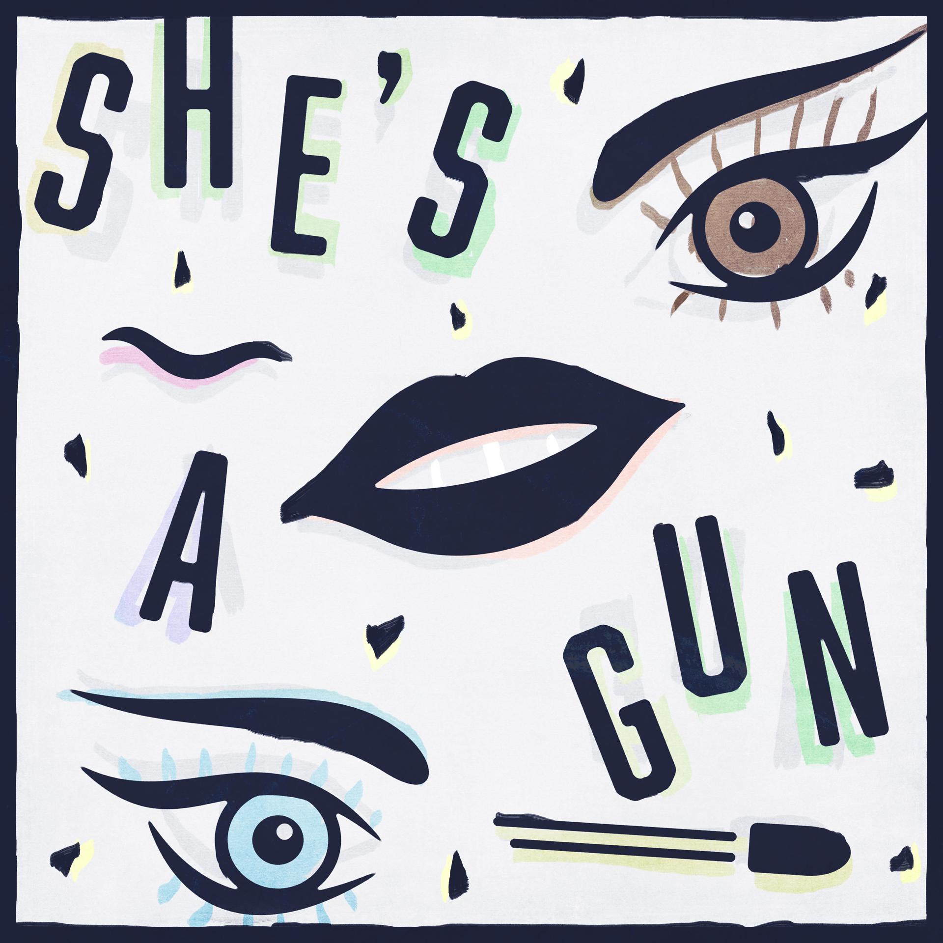 Постер альбома She's a Gun (Remixes)
