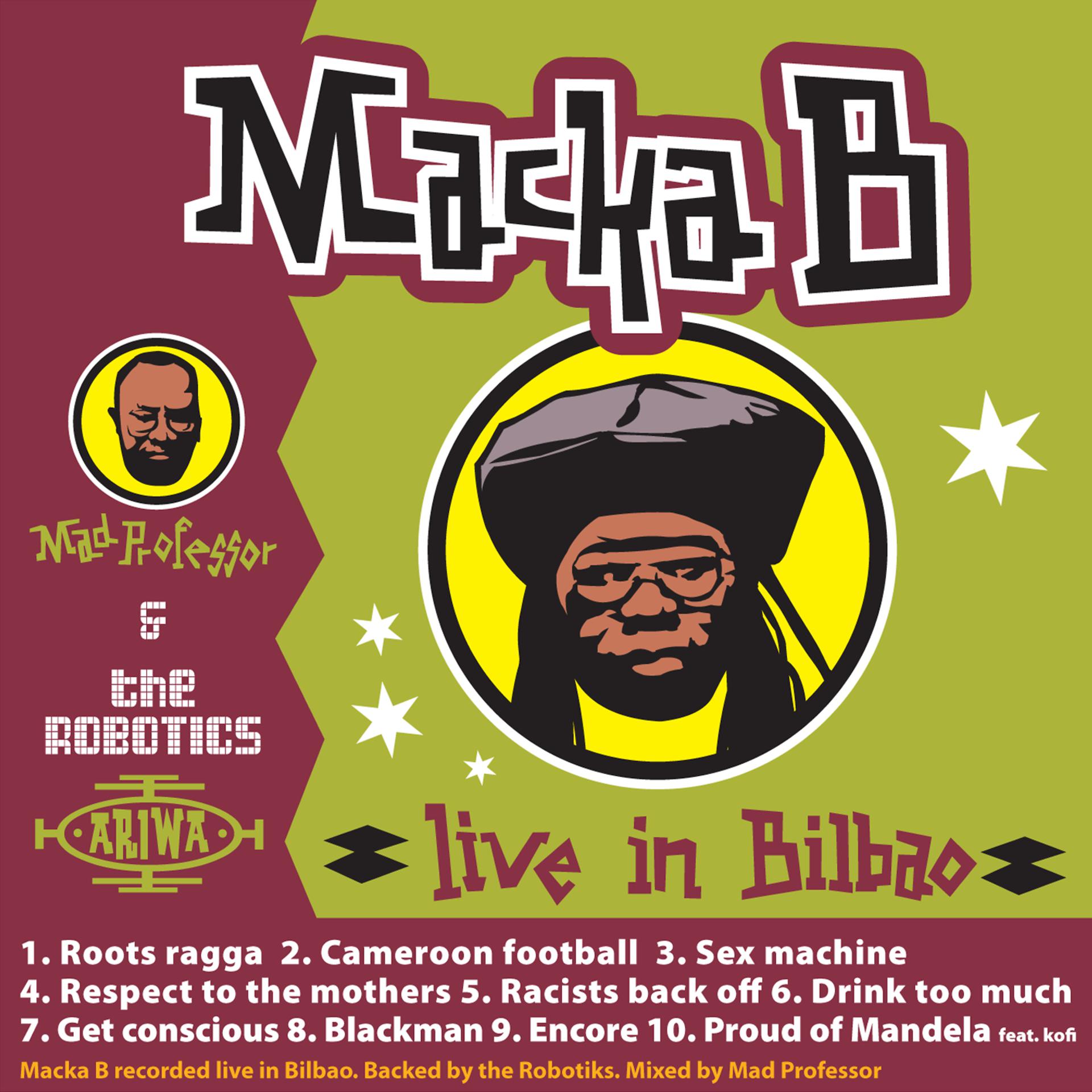 Постер альбома Macka B Live in Bilboa