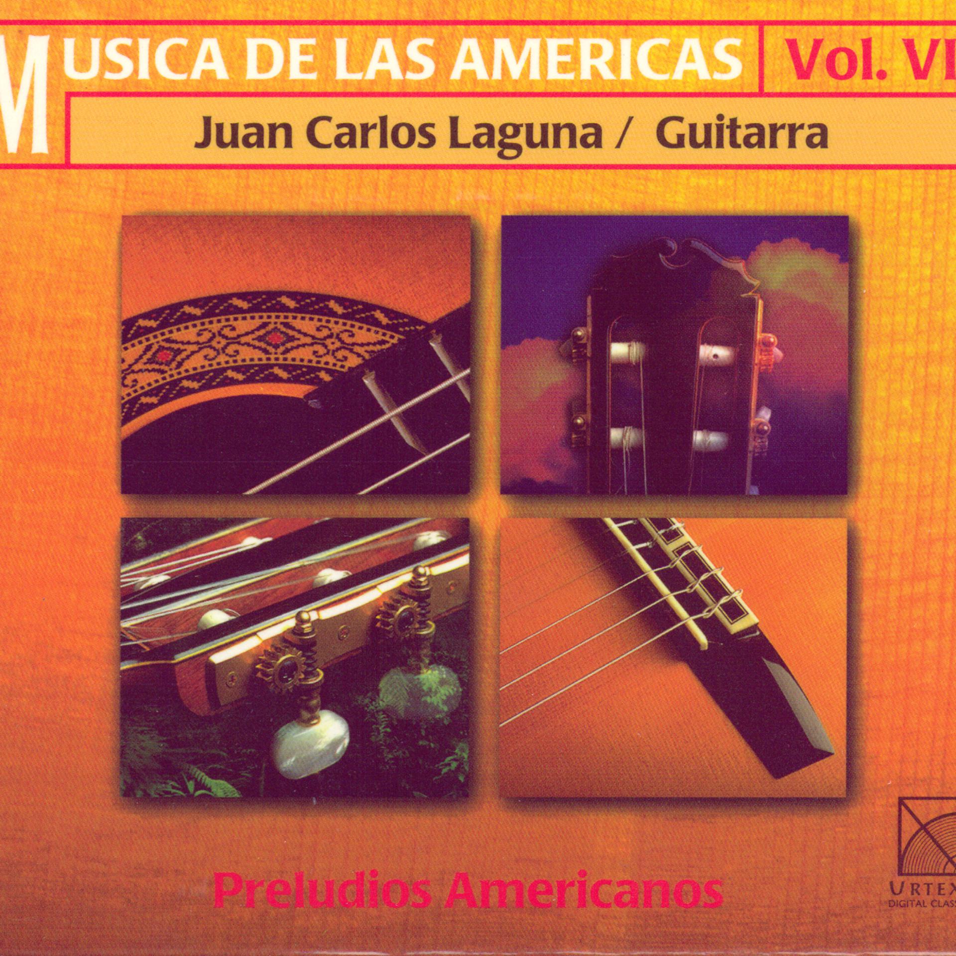 Постер альбома Musica De Las Americas Vol. VI: Preludios Americanos (Juan Carlos Laguna / Guitarra)