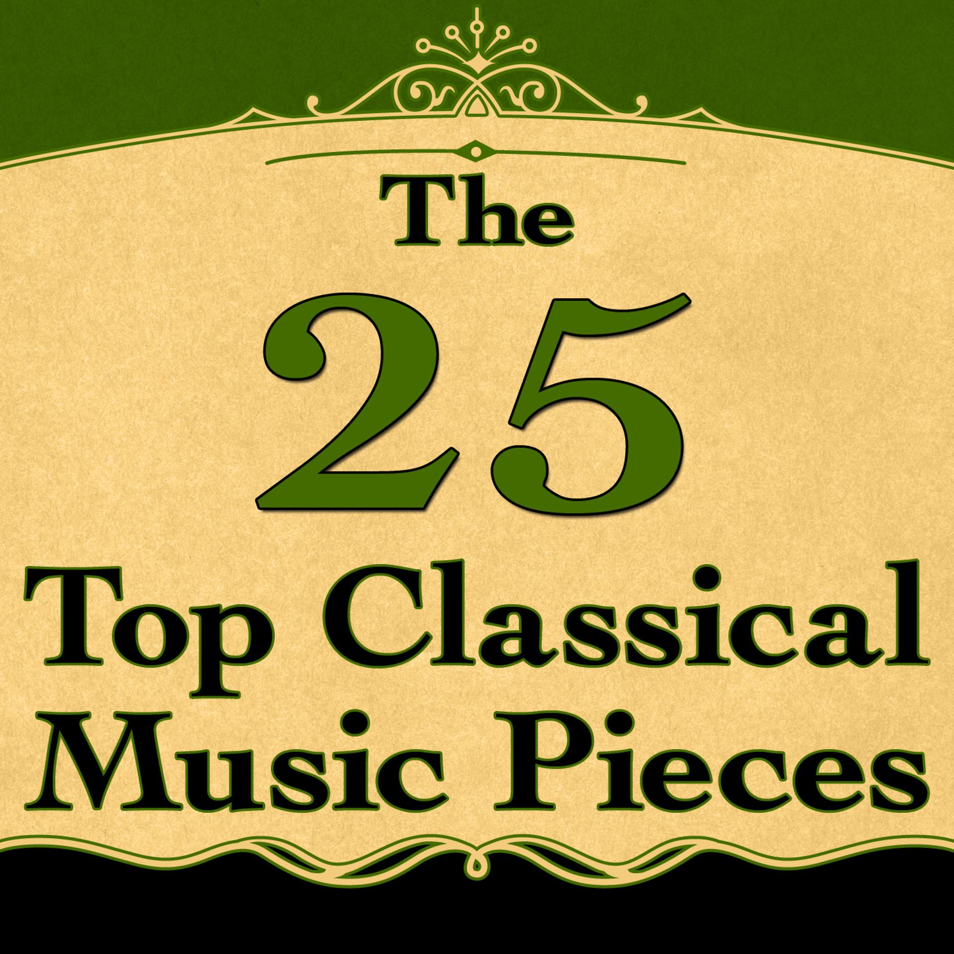 Постер альбома The 25 Top Classical Music Pieces
