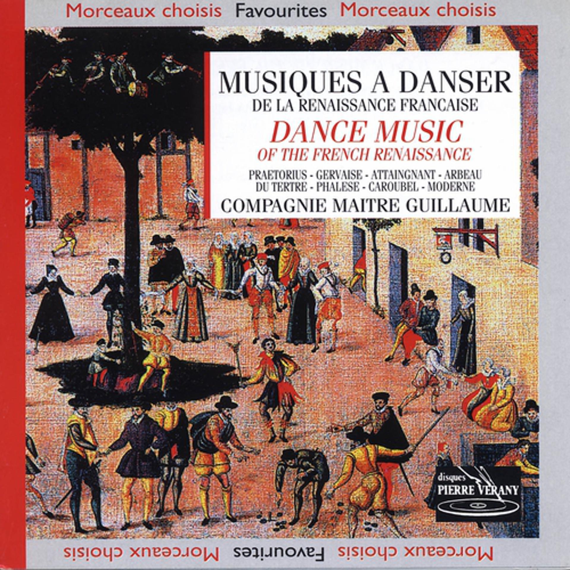 Постер альбома Musiques à danser de la Renaissance francaise