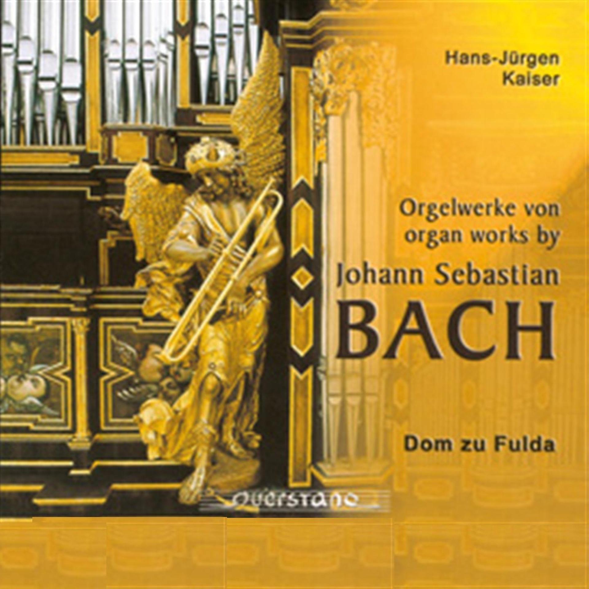 Постер альбома Orgelwerke von Johann Sebastian Bach aus dem Dom zu Fulda