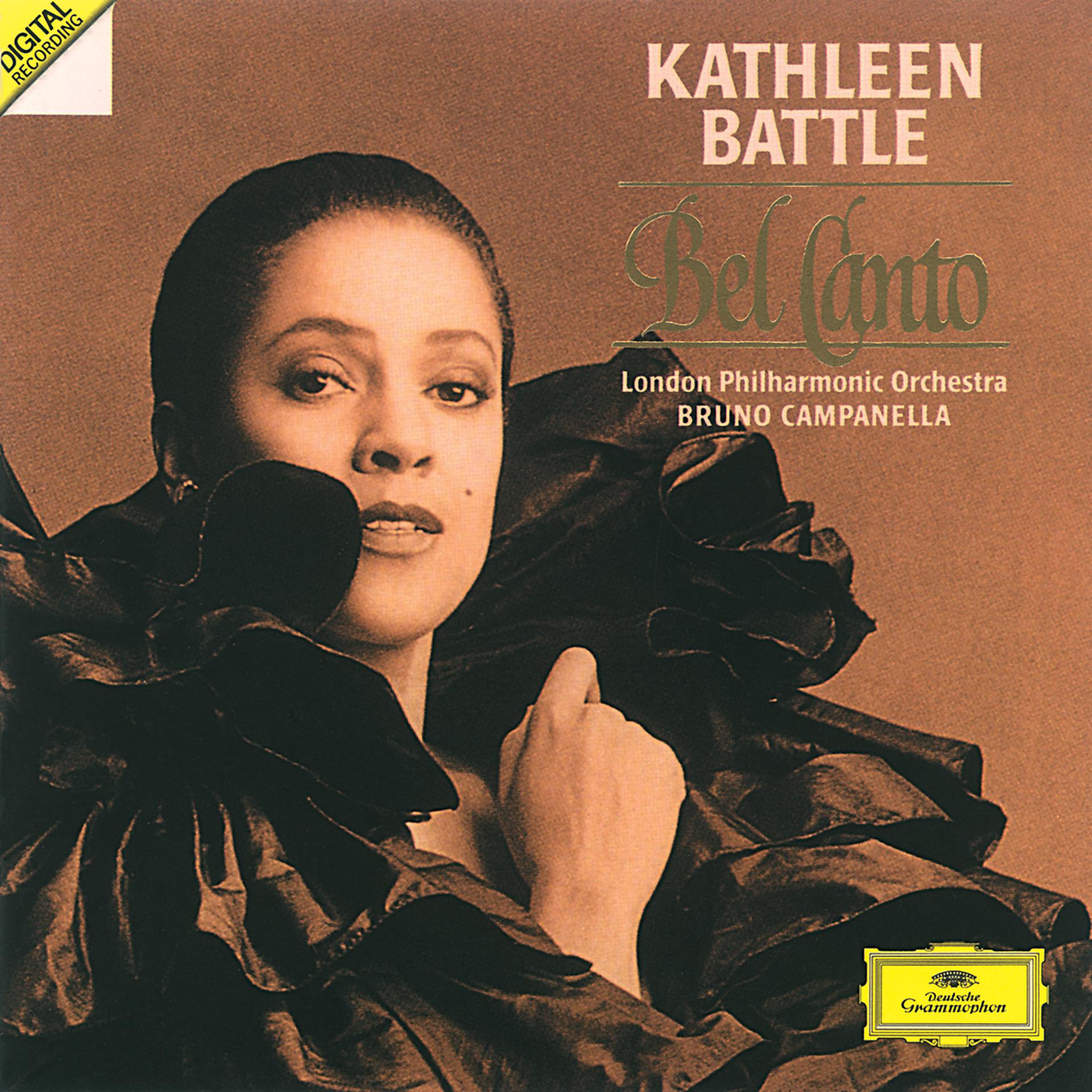 Постер альбома "Bel Canto" Kathleen Battle Sings Italian Opera Arias