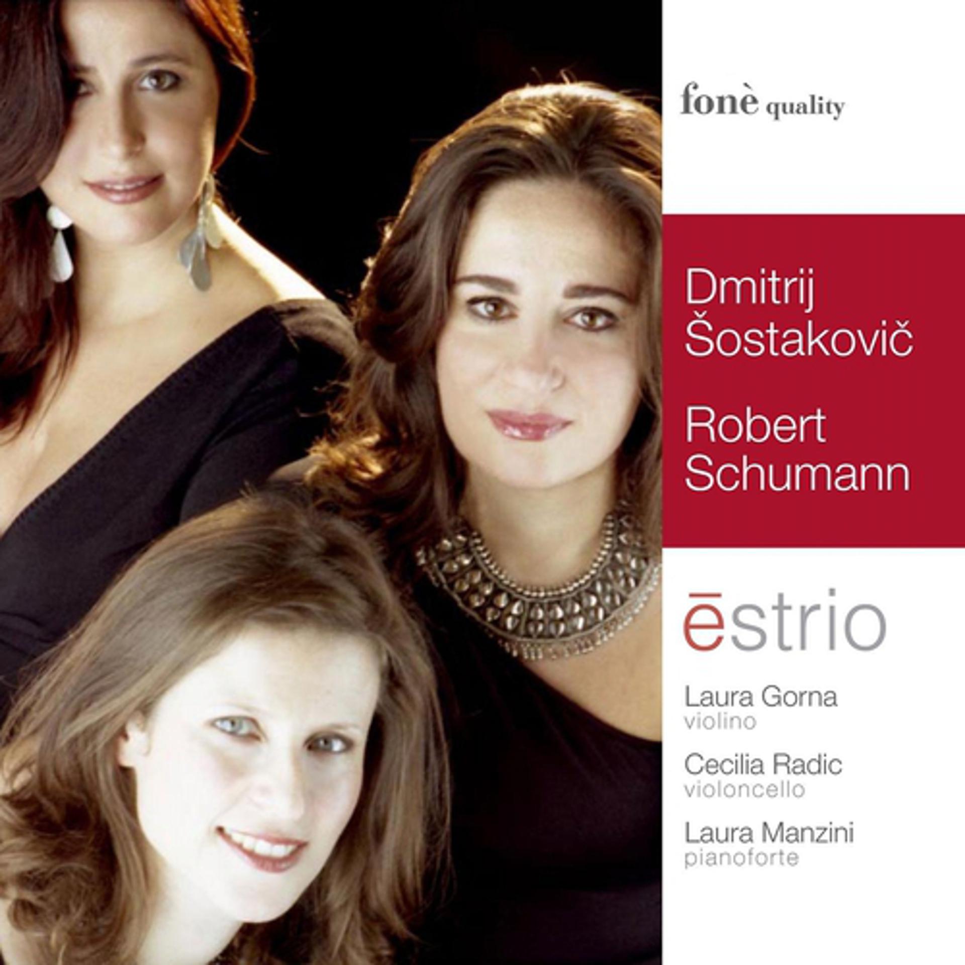 Постер альбома Sostakovic e Schumann : Estrio