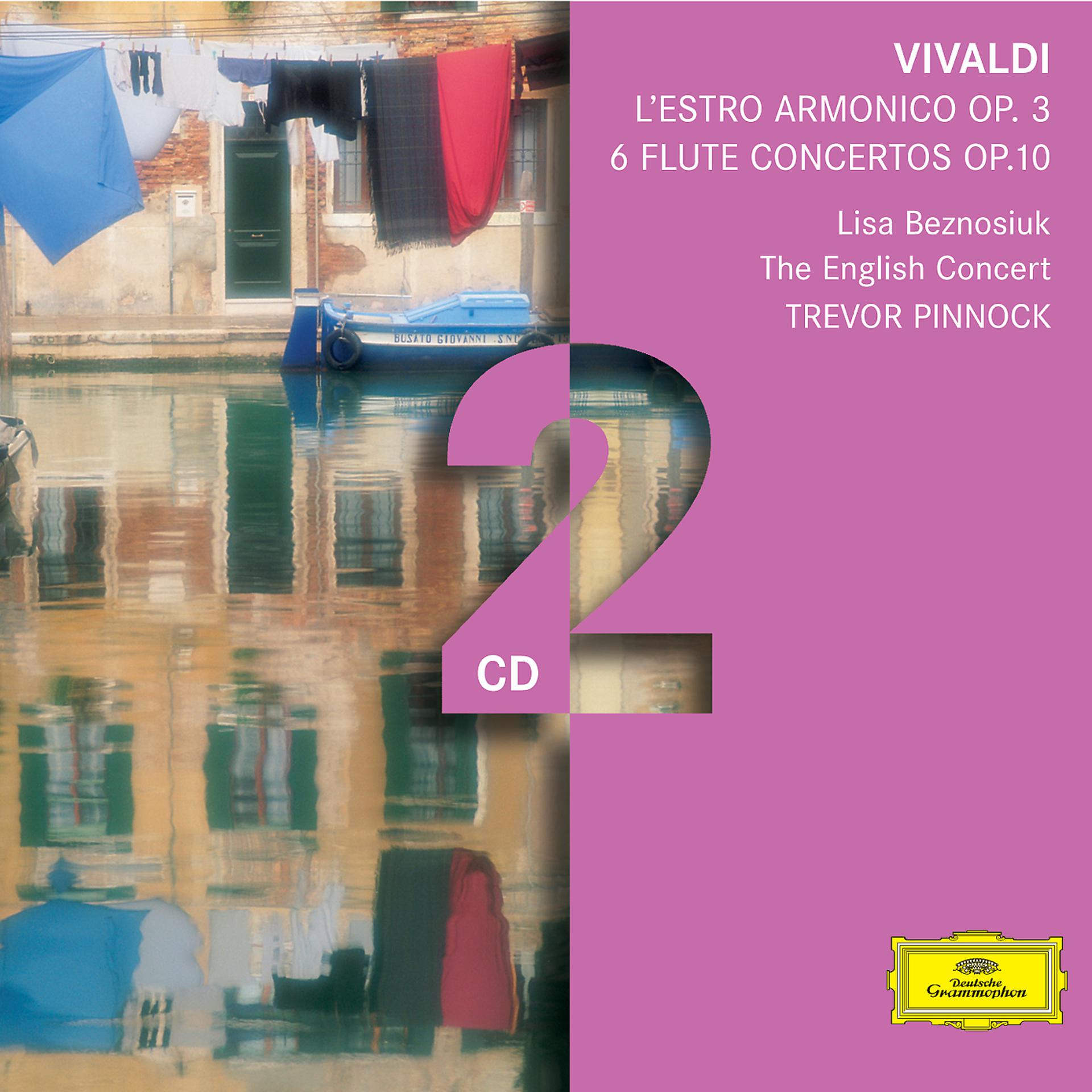 Постер альбома Vivaldi: L'estro armonico; 6 Flute Concertos