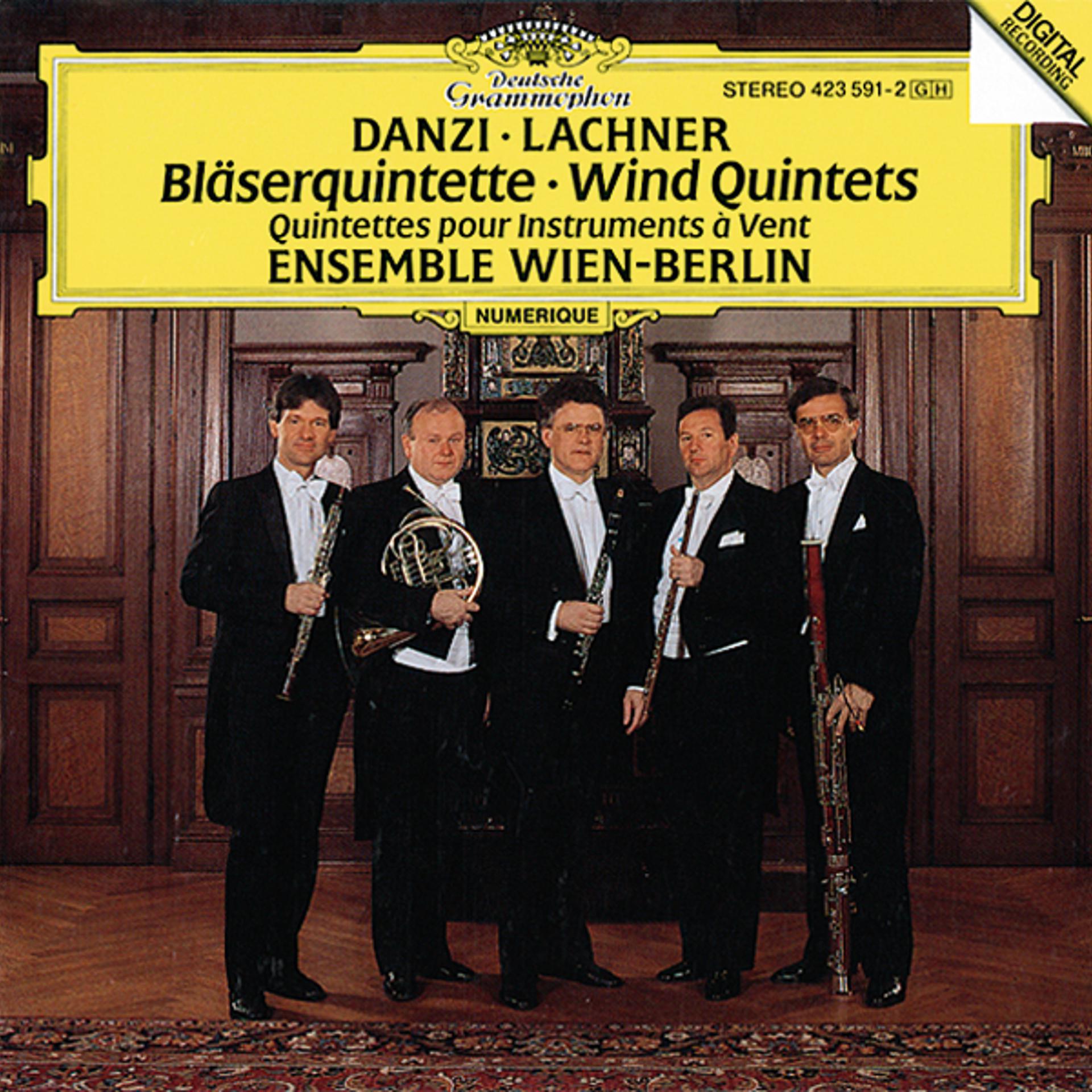Постер альбома Danzi / Lachner: Wind Quintets