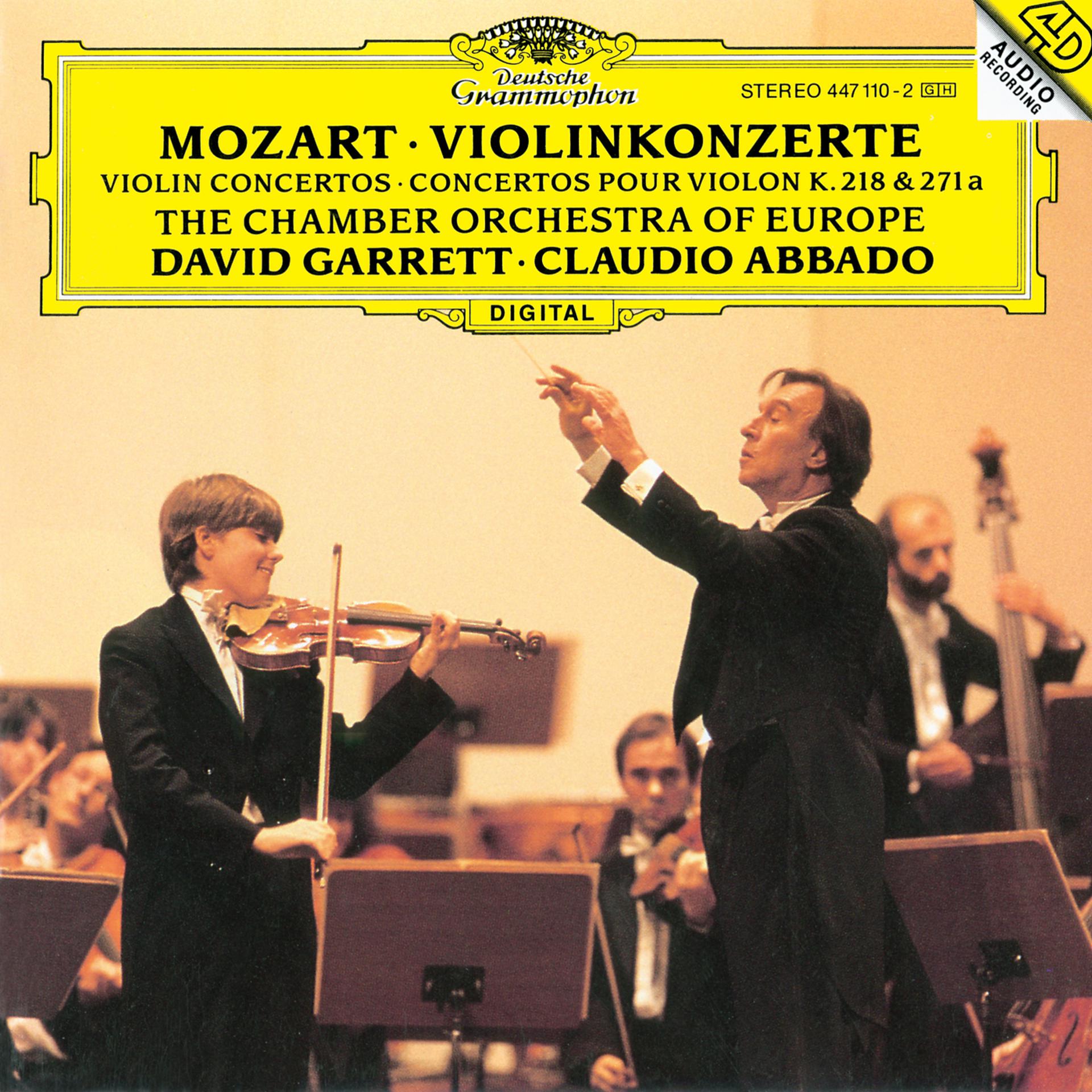 Постер альбома Mozart: Violin Concerto No. 7 K271A & No. 4 K218