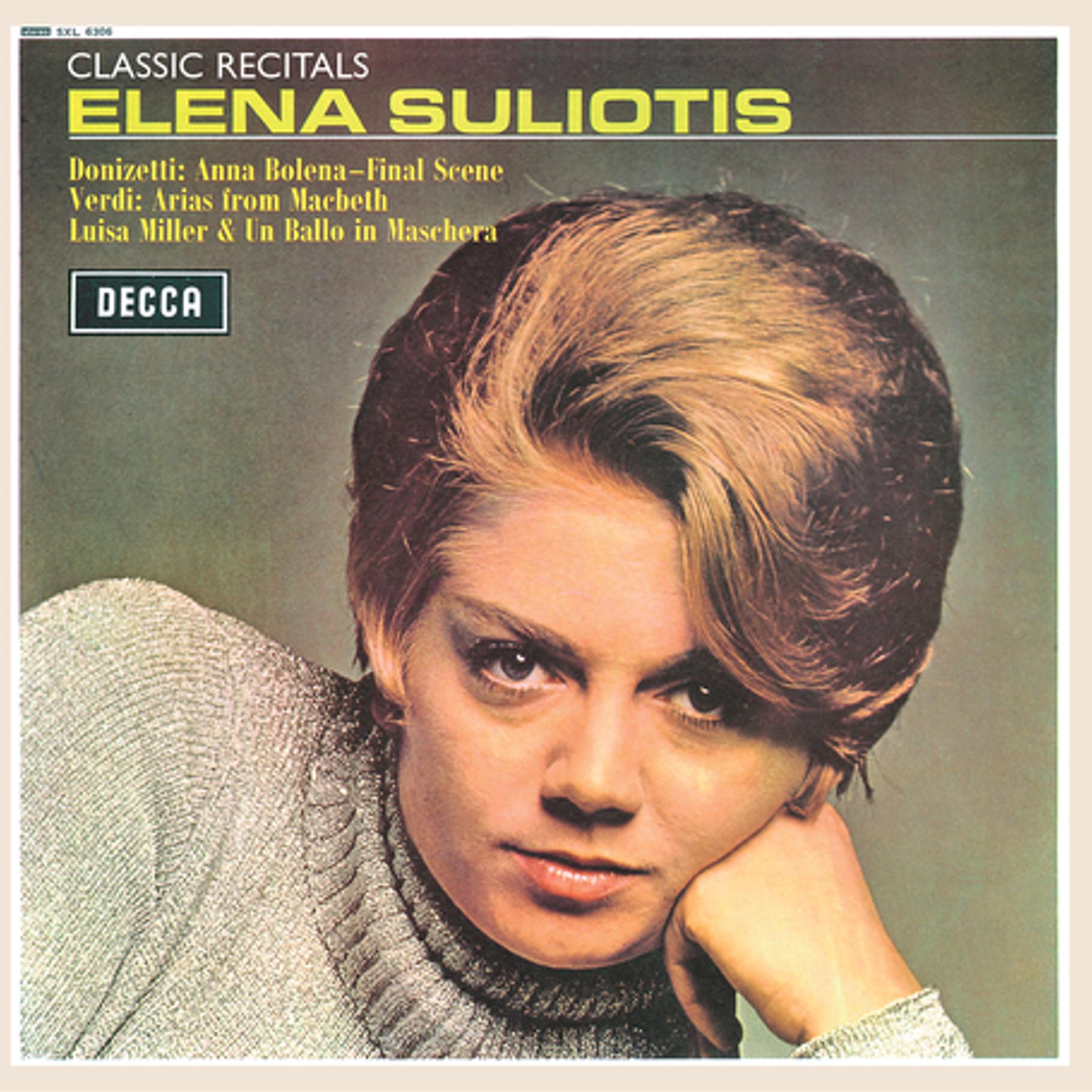 Постер альбома Elena Suliotis - Operatic Recital