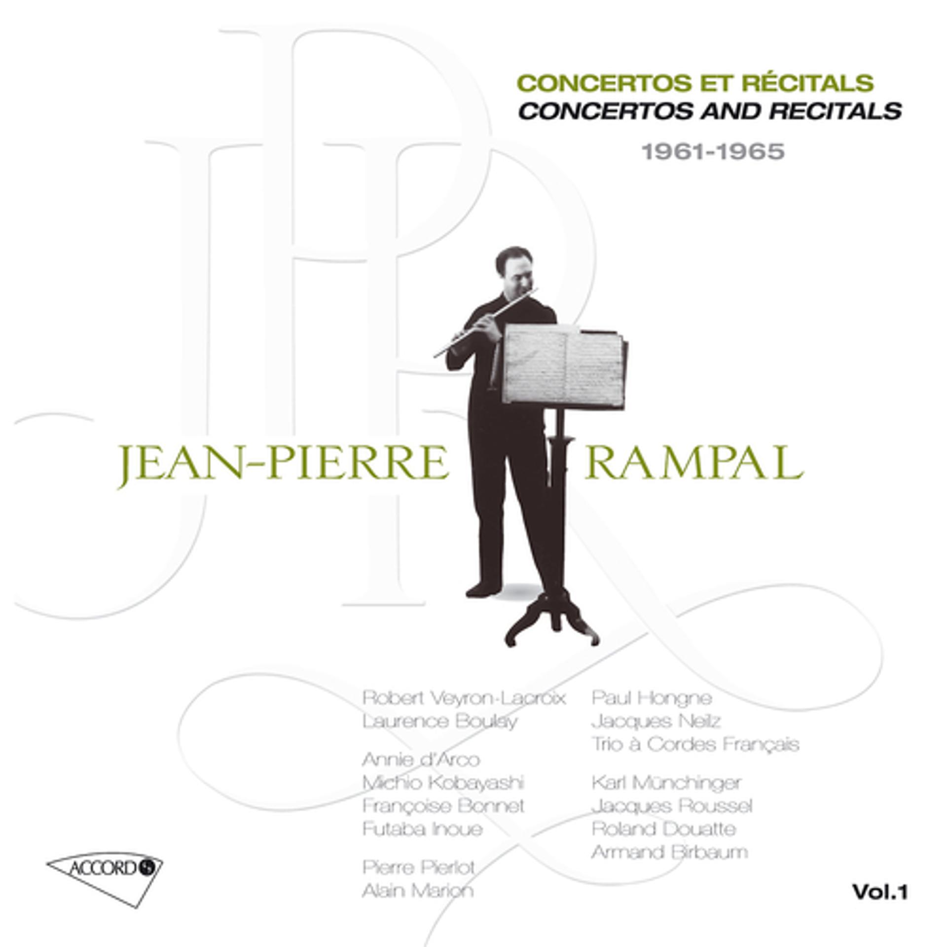 Постер альбома Volume 1 : Concertos Et Récitals 1961-1965