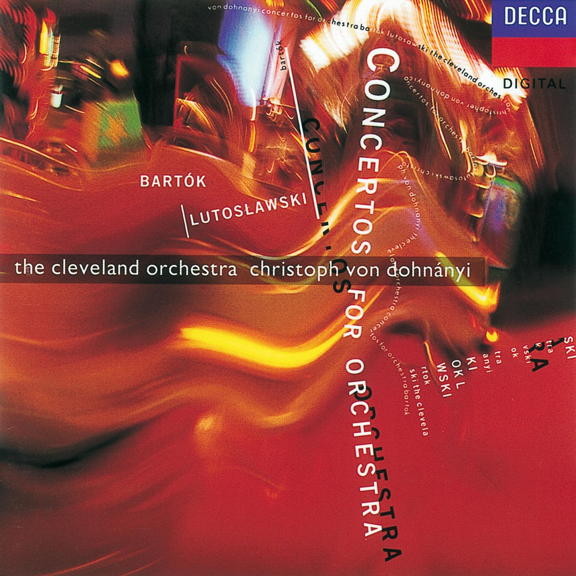 Постер альбома Bartók & Lutoslawski: Concertos For Orchestra