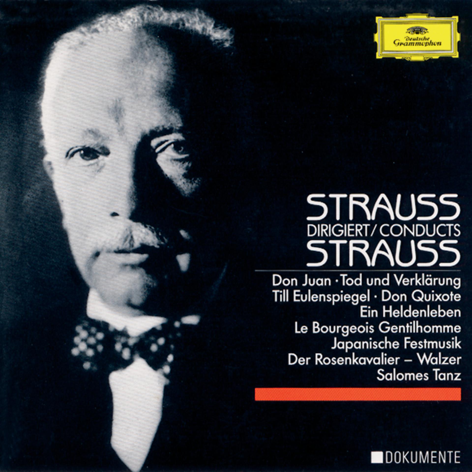 Постер альбома Richard Strauss Dirigiert Richard Strauss