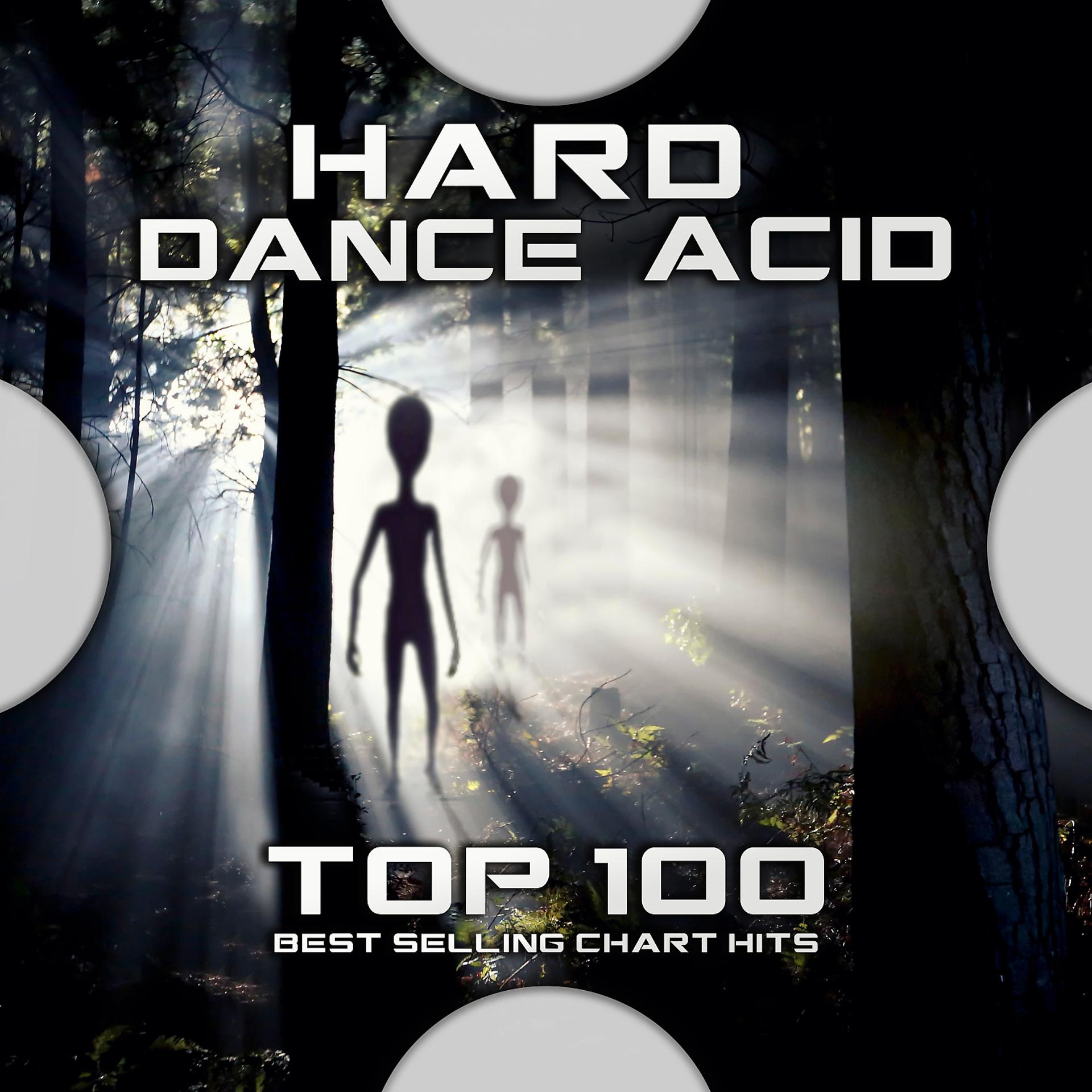 Постер альбома Hard Dance Acid Top 100 Best Selling Chart Hits
