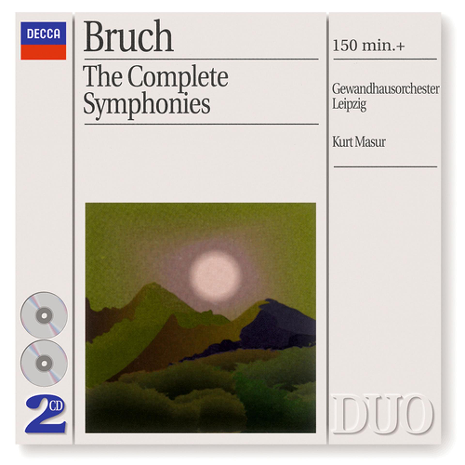 Постер альбома Bruch: The 3 Symphonies/Works for Violin & Orchestra