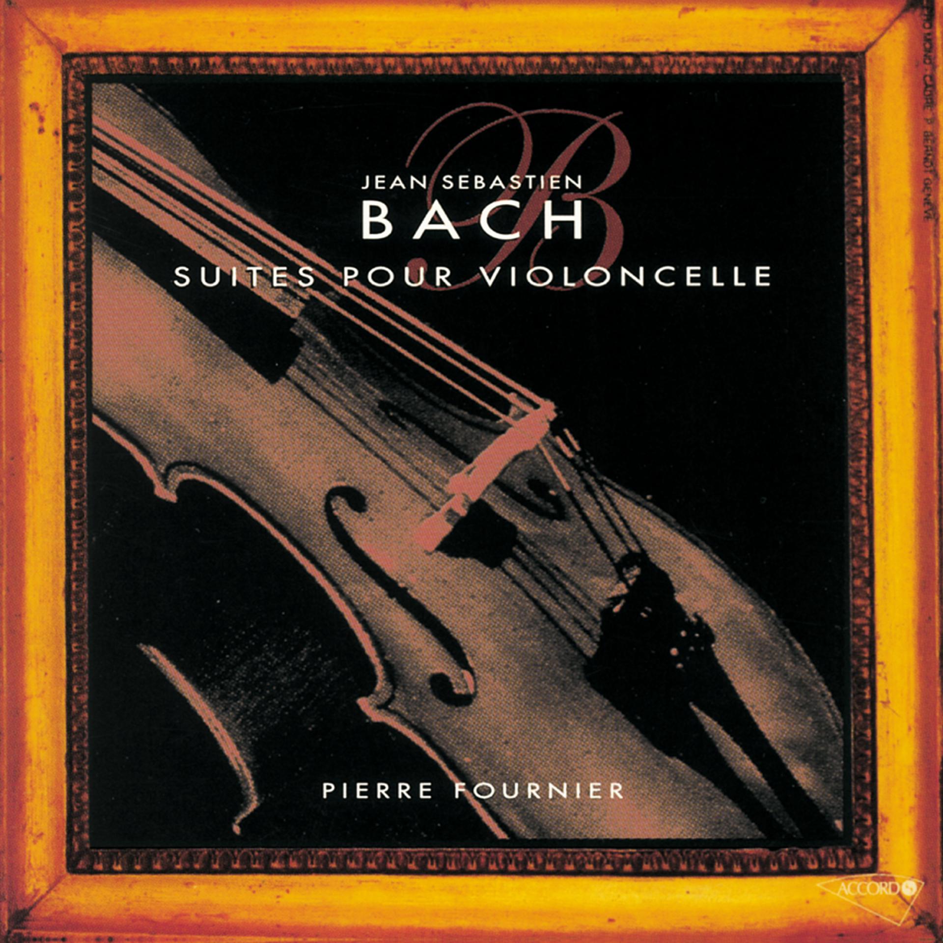 Постер альбома J.S. Bach: Integrale des Suites pour Violoncelle
