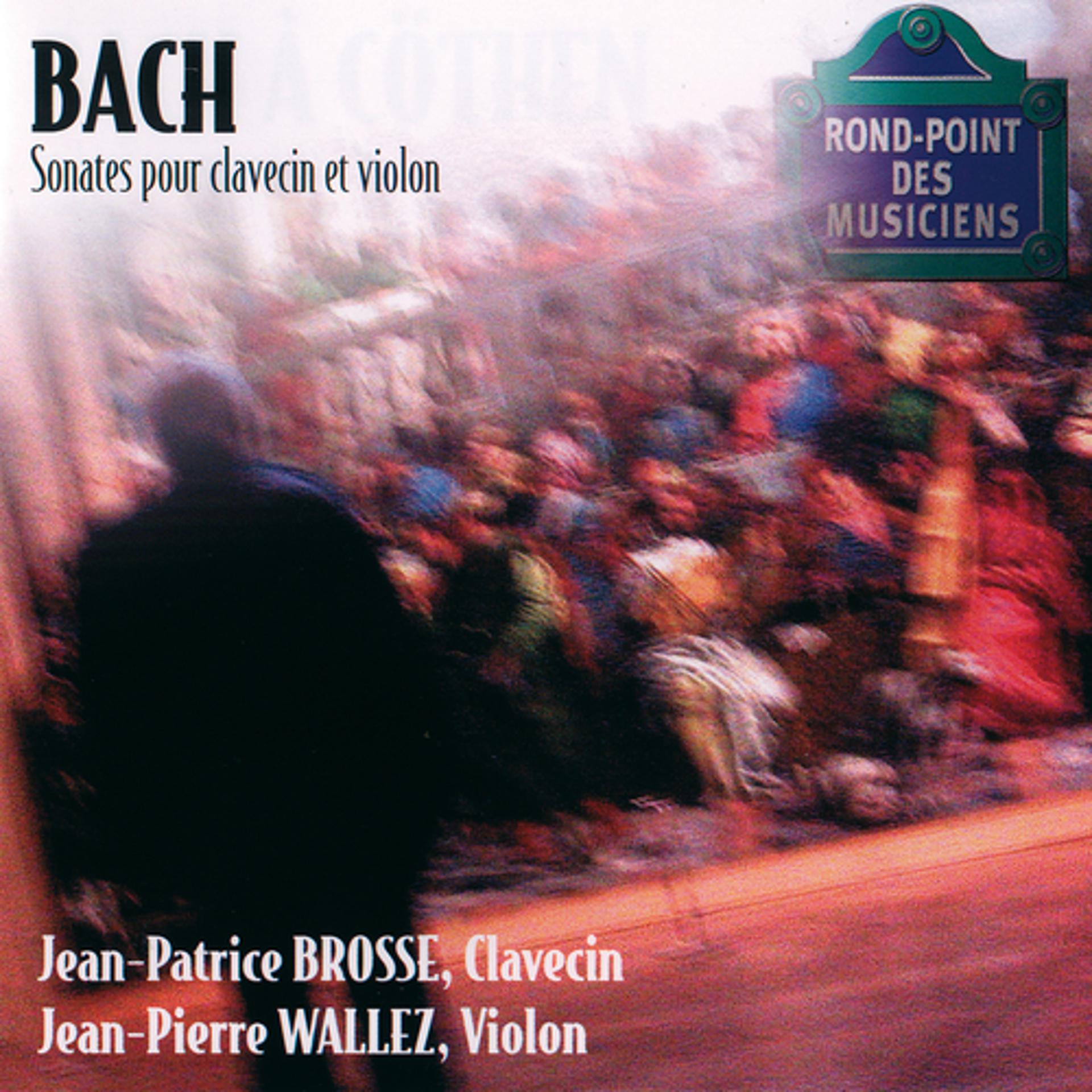 Постер альбома J.S.Bach: Sonates Clavecin/Violon
