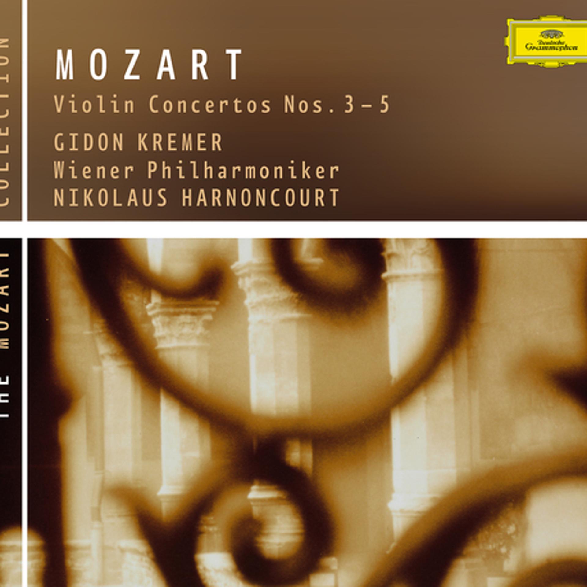 Постер альбома Mozart: Violin Concertos Nos. 3-5