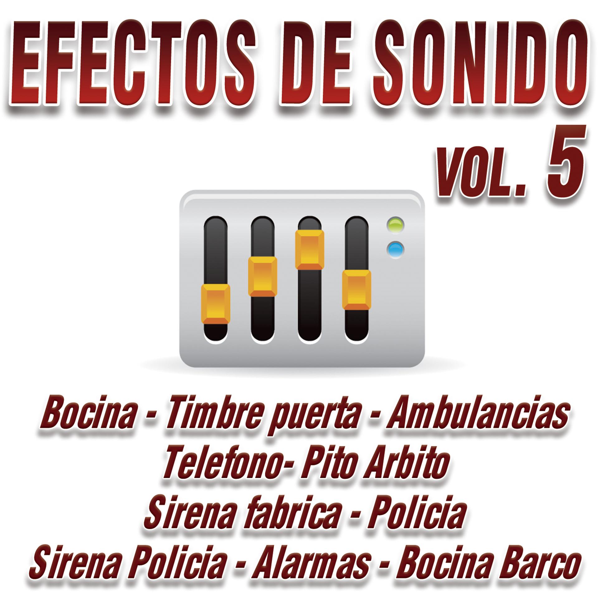 Постер альбома Efectos De Sonido Vol.5