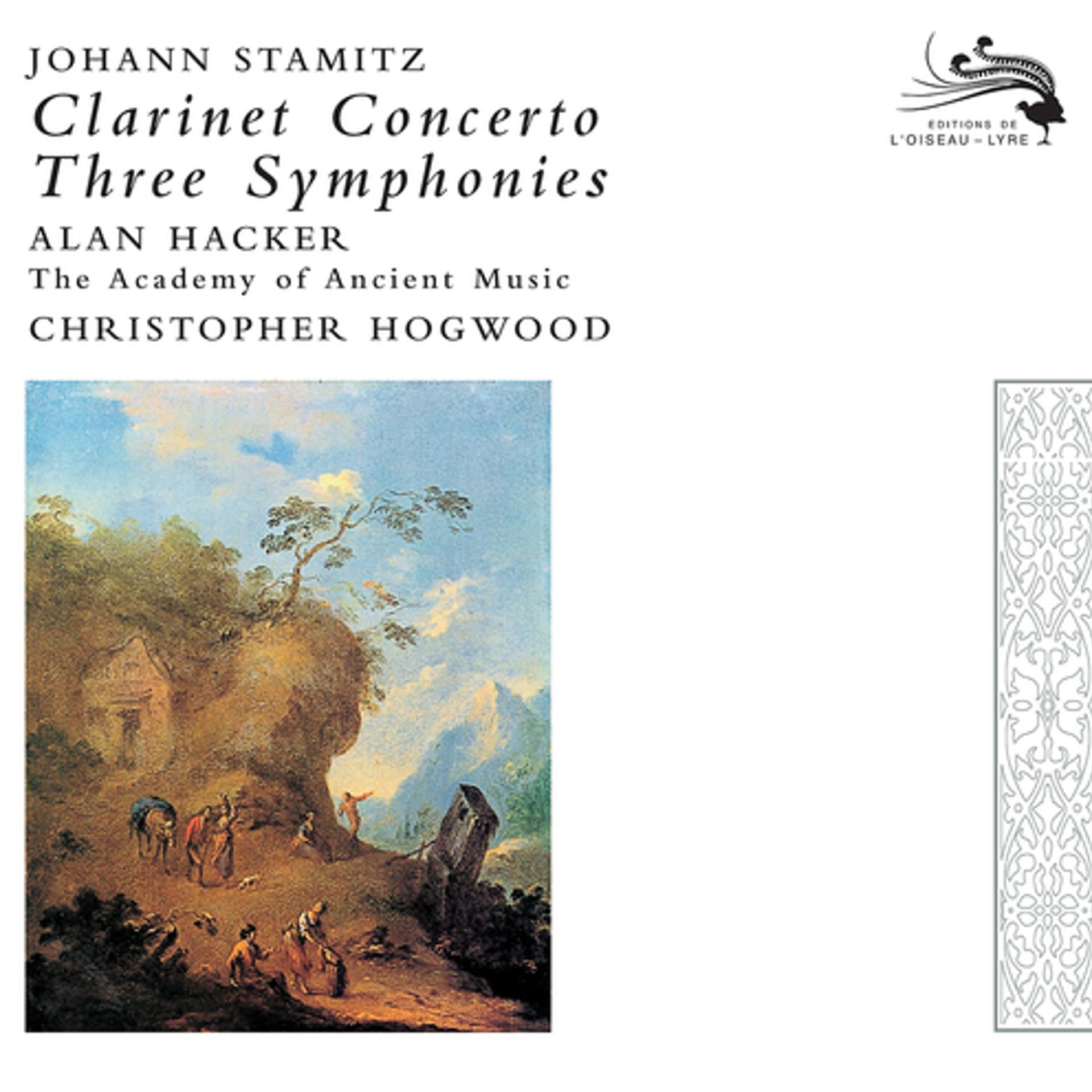 Постер альбома Stamitz, Johann: Clarinet Concerto / 3 Symphonies