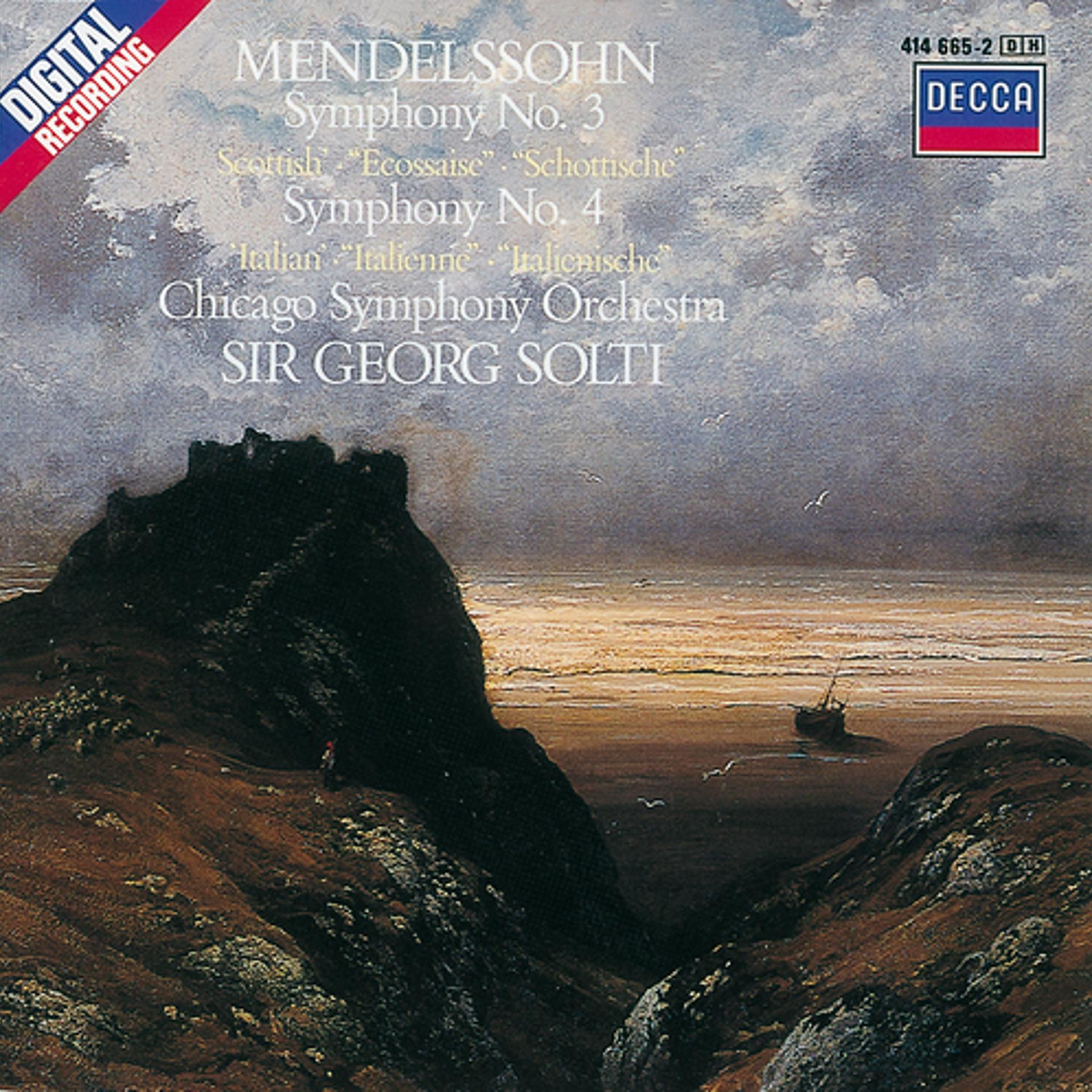 Постер альбома Mendelssohn: Symphonies Nos.3 & 4