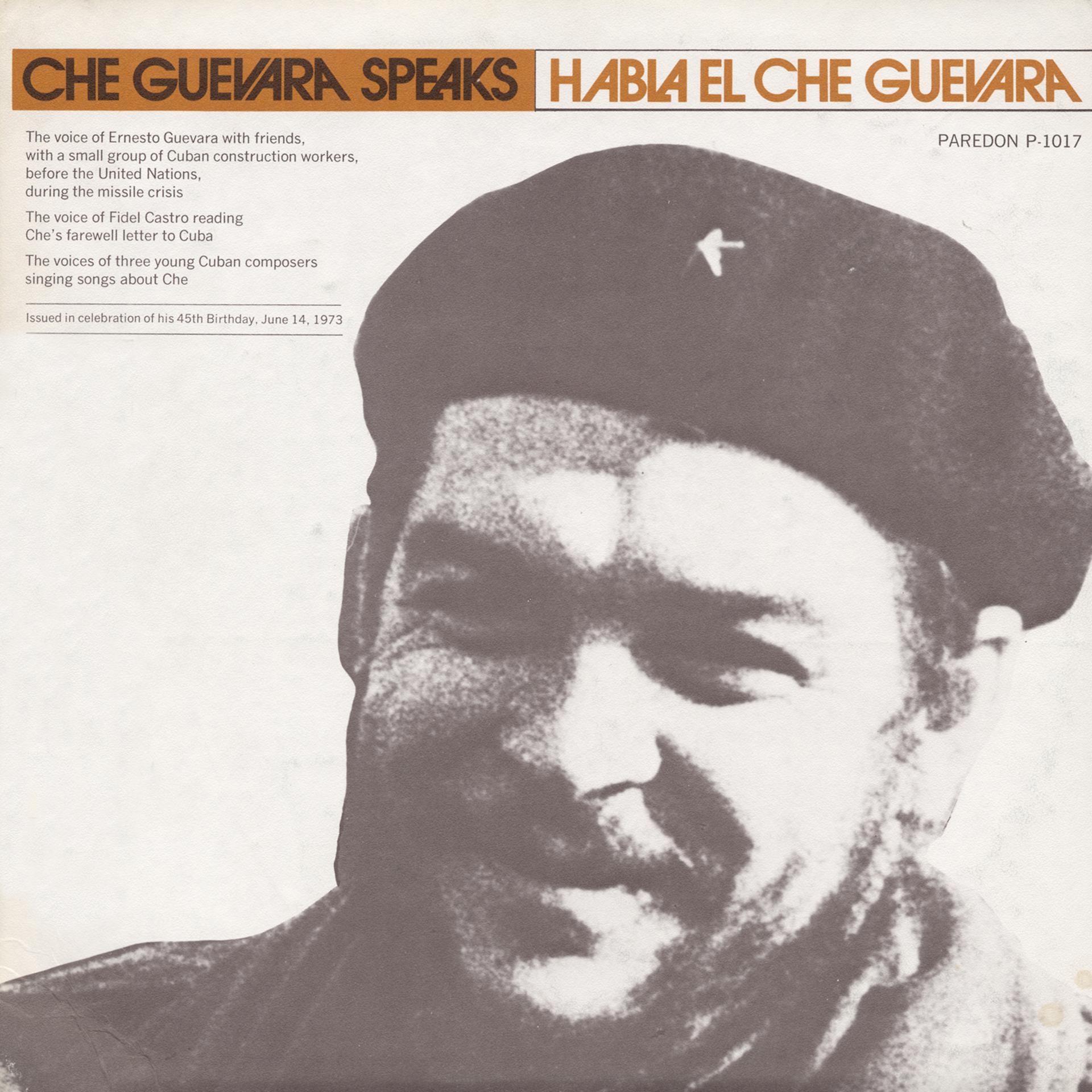Постер альбома Che Guevara Speaks