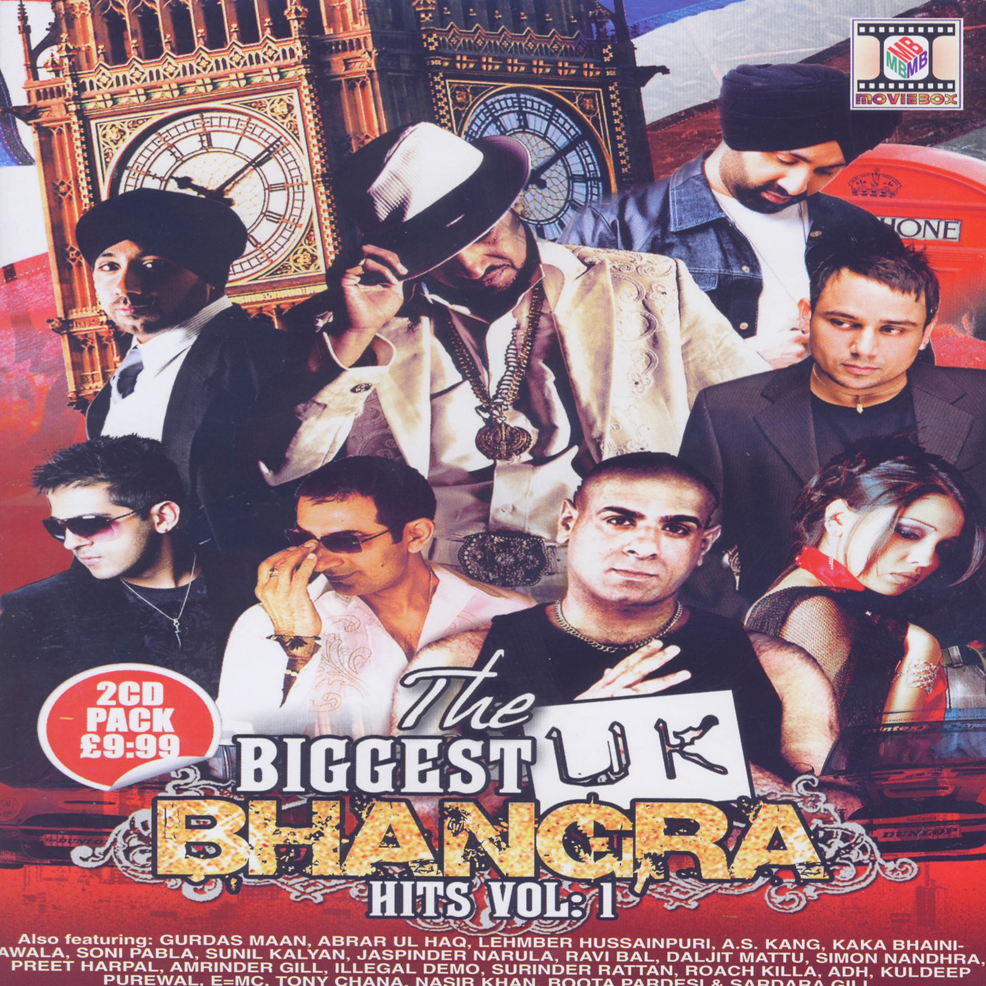 Постер альбома The Biggest UK Bhangra Hits, Vol.1