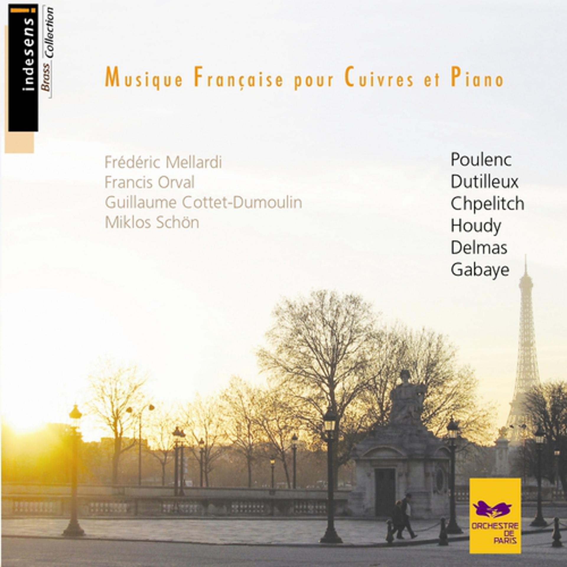Постер альбома Poulenc : French Music for Brass and Piano