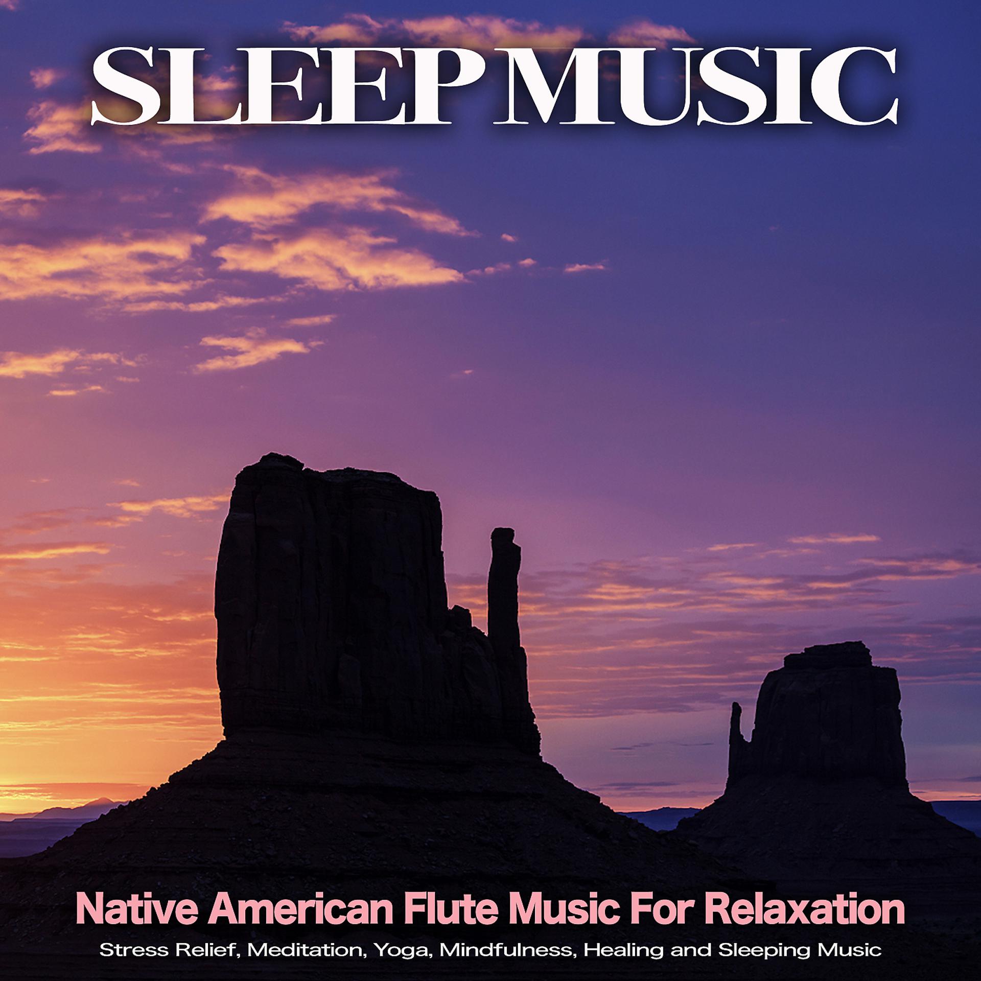 Постер альбома Sleep Music: Native American Flute Music For Relaxation, Stress Relief, Meditation, Yoga, Mindfulness, Healing and Sleeping Music