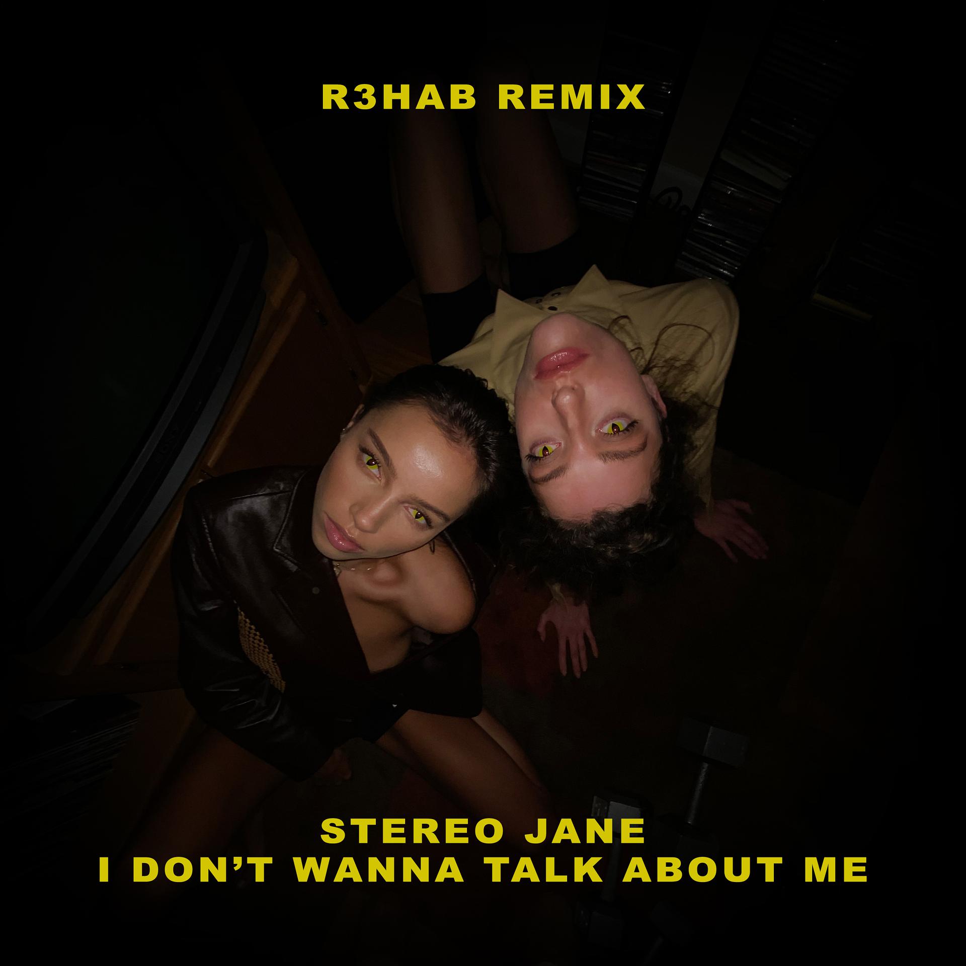 Постер альбома I don't wanna talk about me (R3HAB Remix)