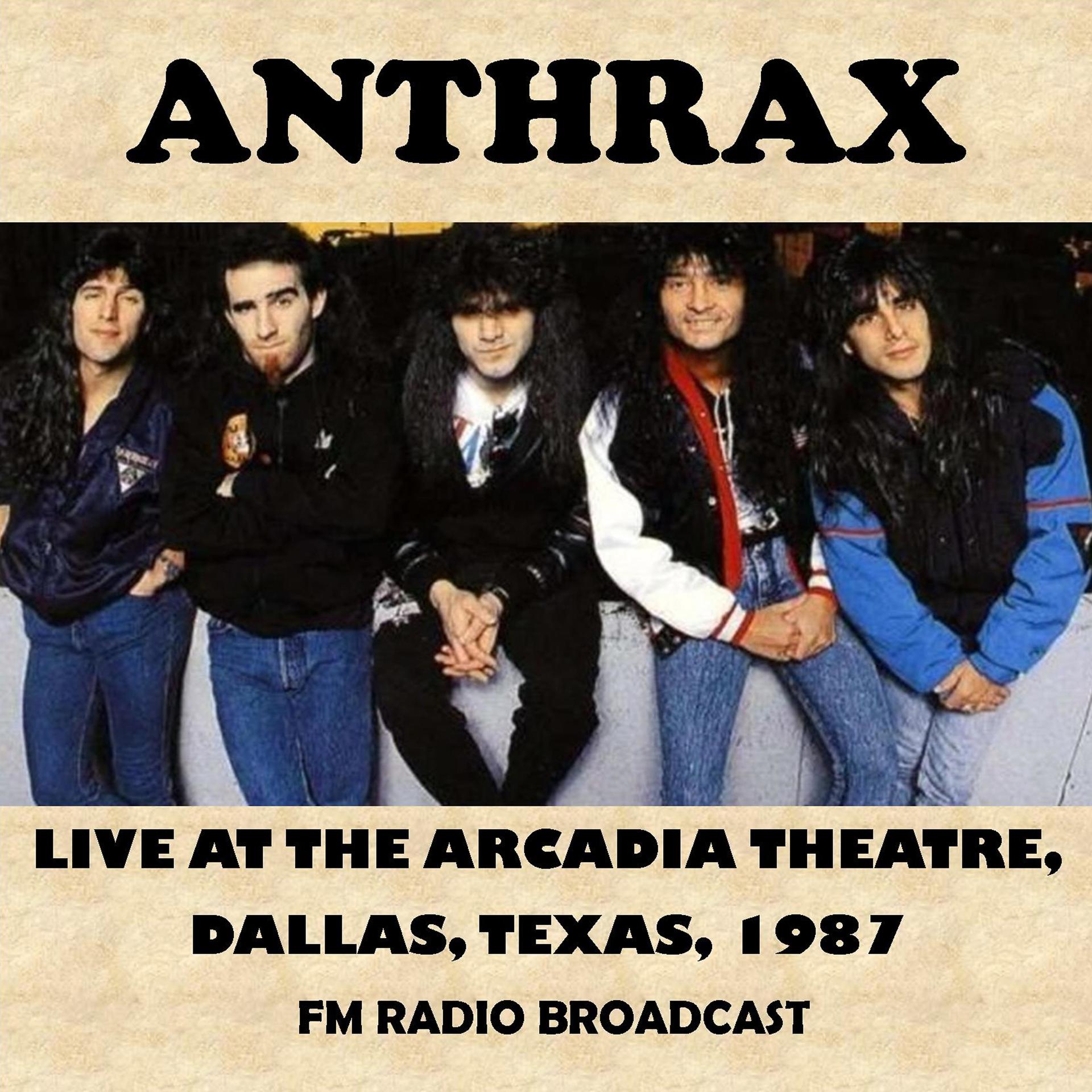 Постер альбома Live at the Arcadia Theatre, Dallas, Texas, 1987 (Fm Radio Broadcast)