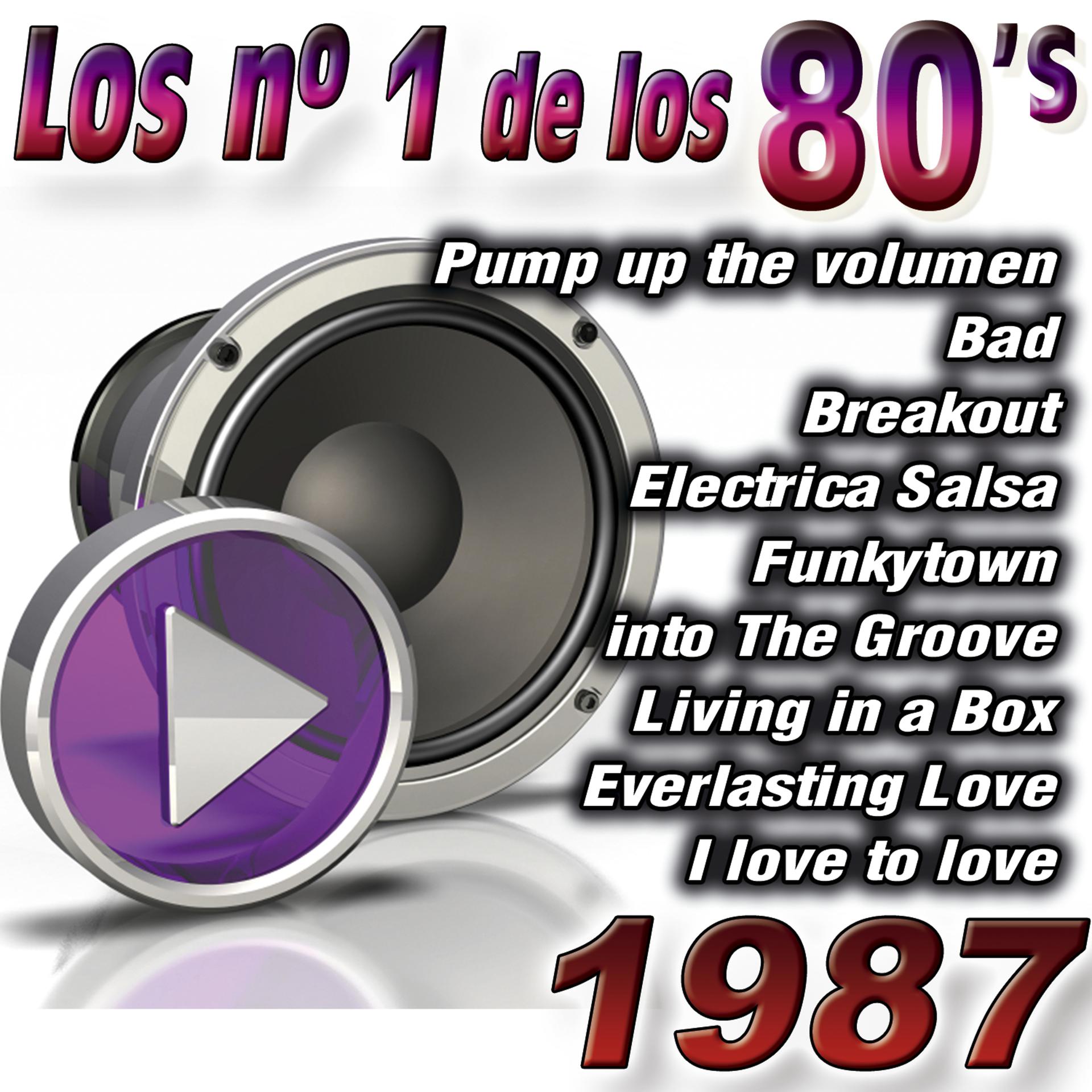 Постер альбома Los no. 1 de los 80'S (1987)