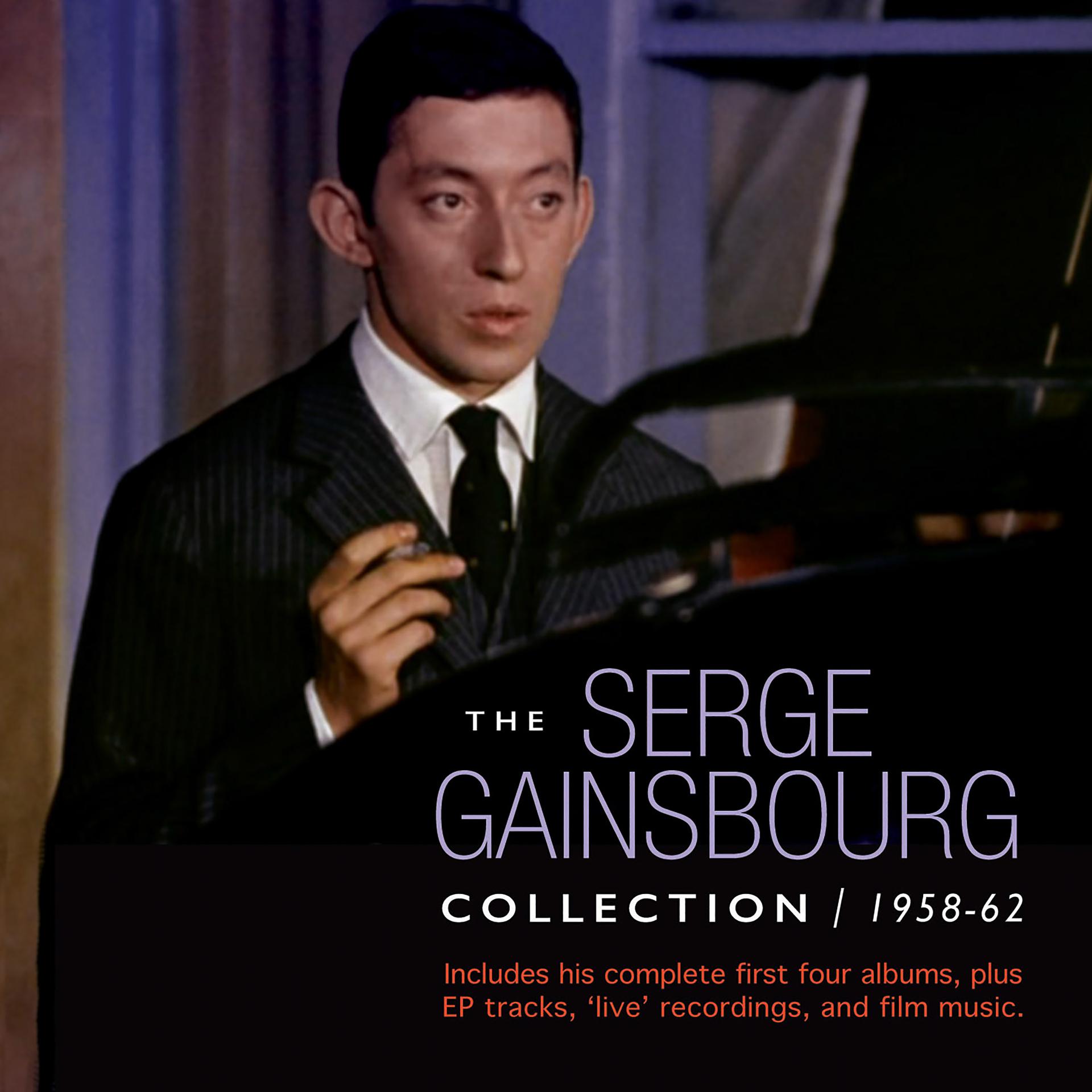 Постер альбома The Serge Gainsbourg Collection 1958-62